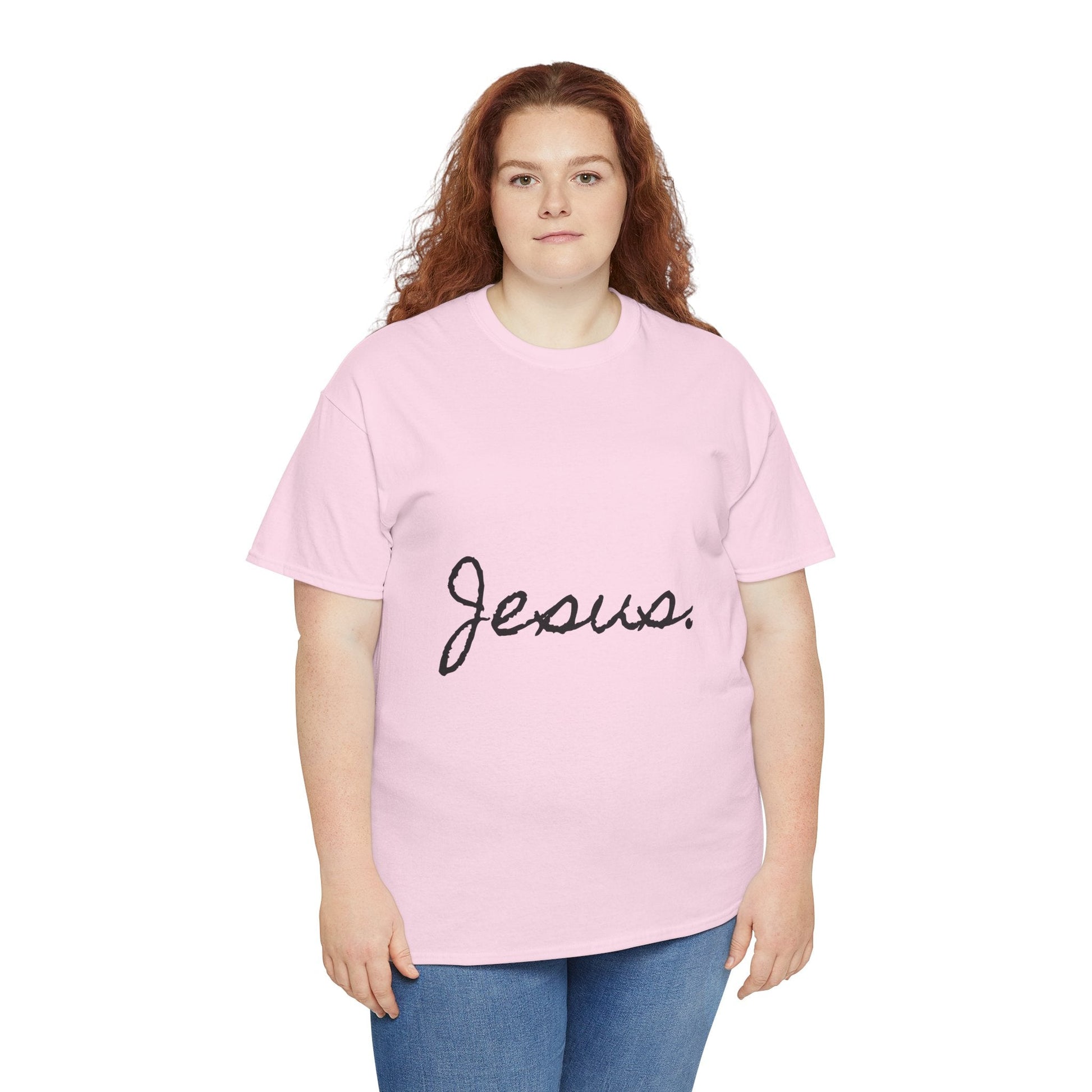 Jesus Bold Statement T-Shirt - Peak Inspiration