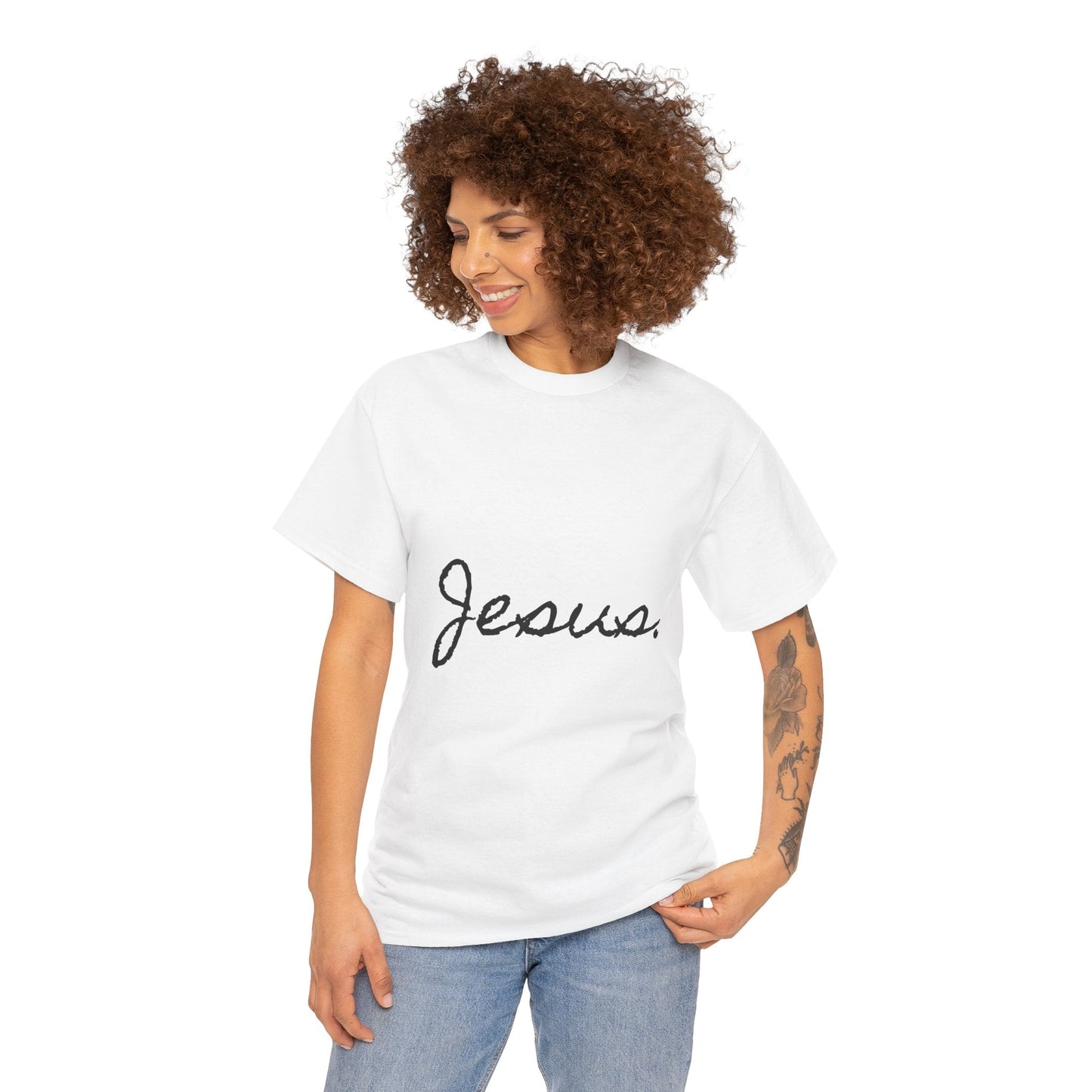 Jesus Bold Statement T-Shirt - Peak Inspiration