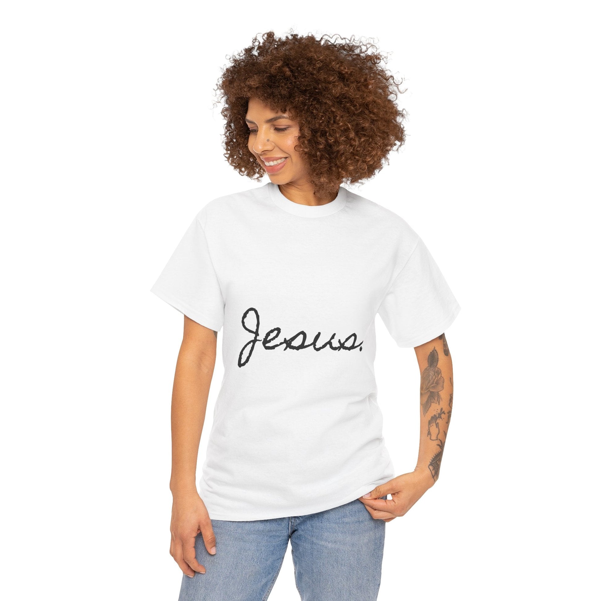 Jesus Bold Statement T-Shirt - Peak Inspiration