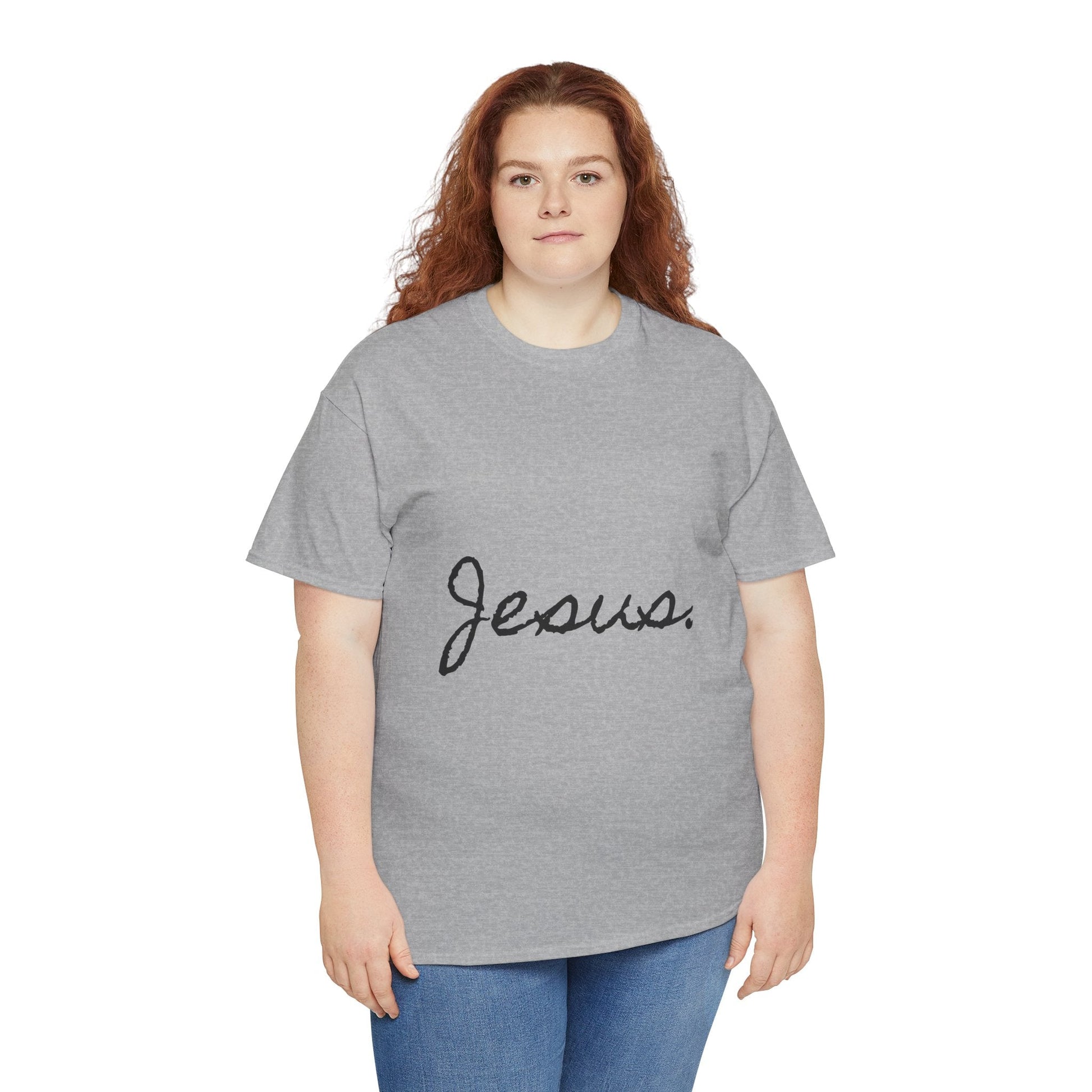 Jesus Bold Statement T-Shirt - Peak Inspiration