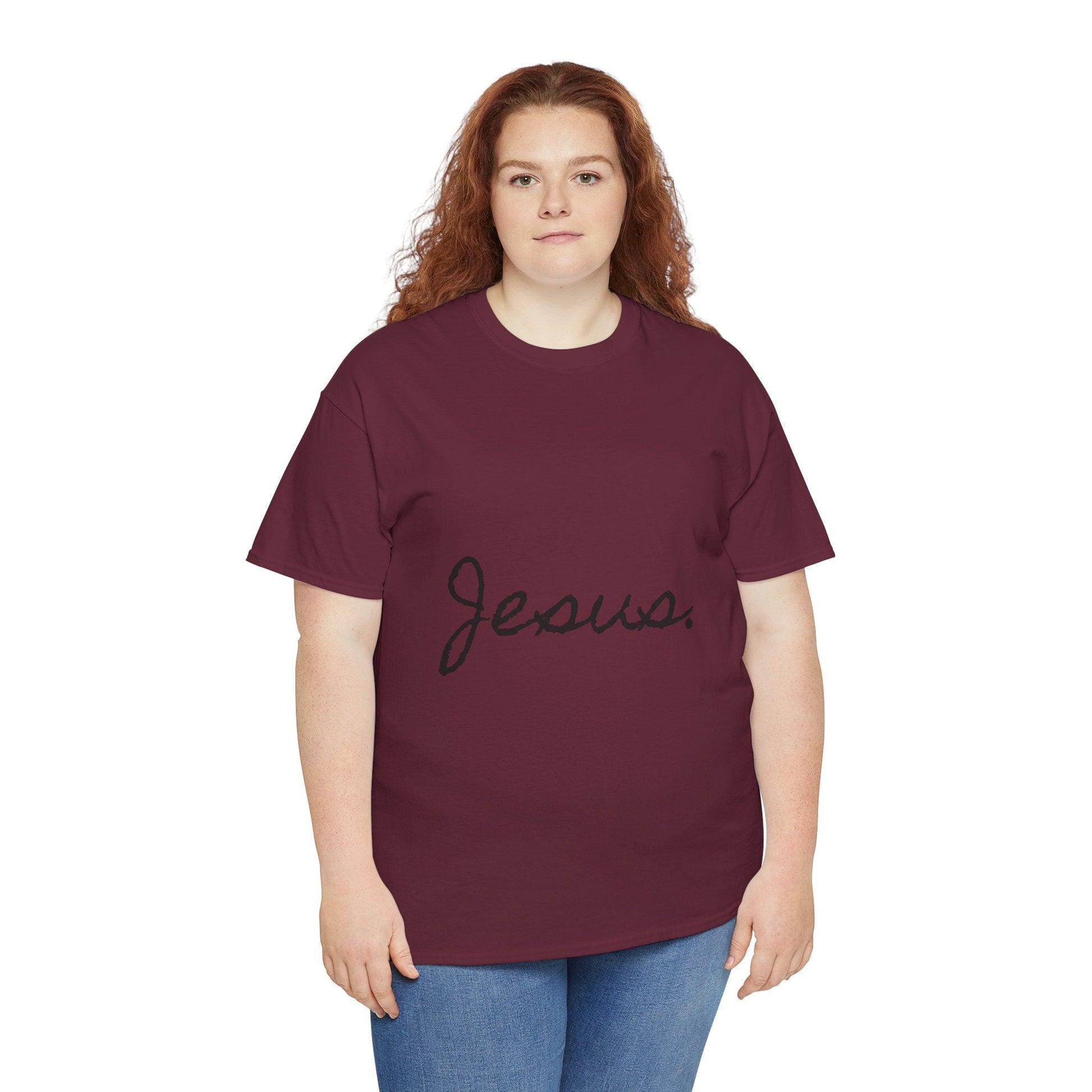 Jesus Bold Statement T-Shirt - Peak Inspiration