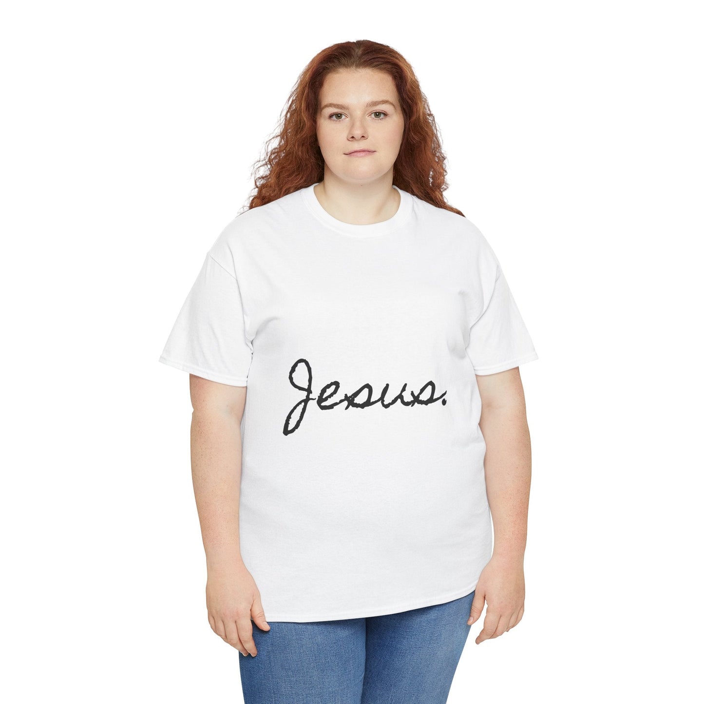 Jesus Bold Statement T-Shirt - Peak Inspiration