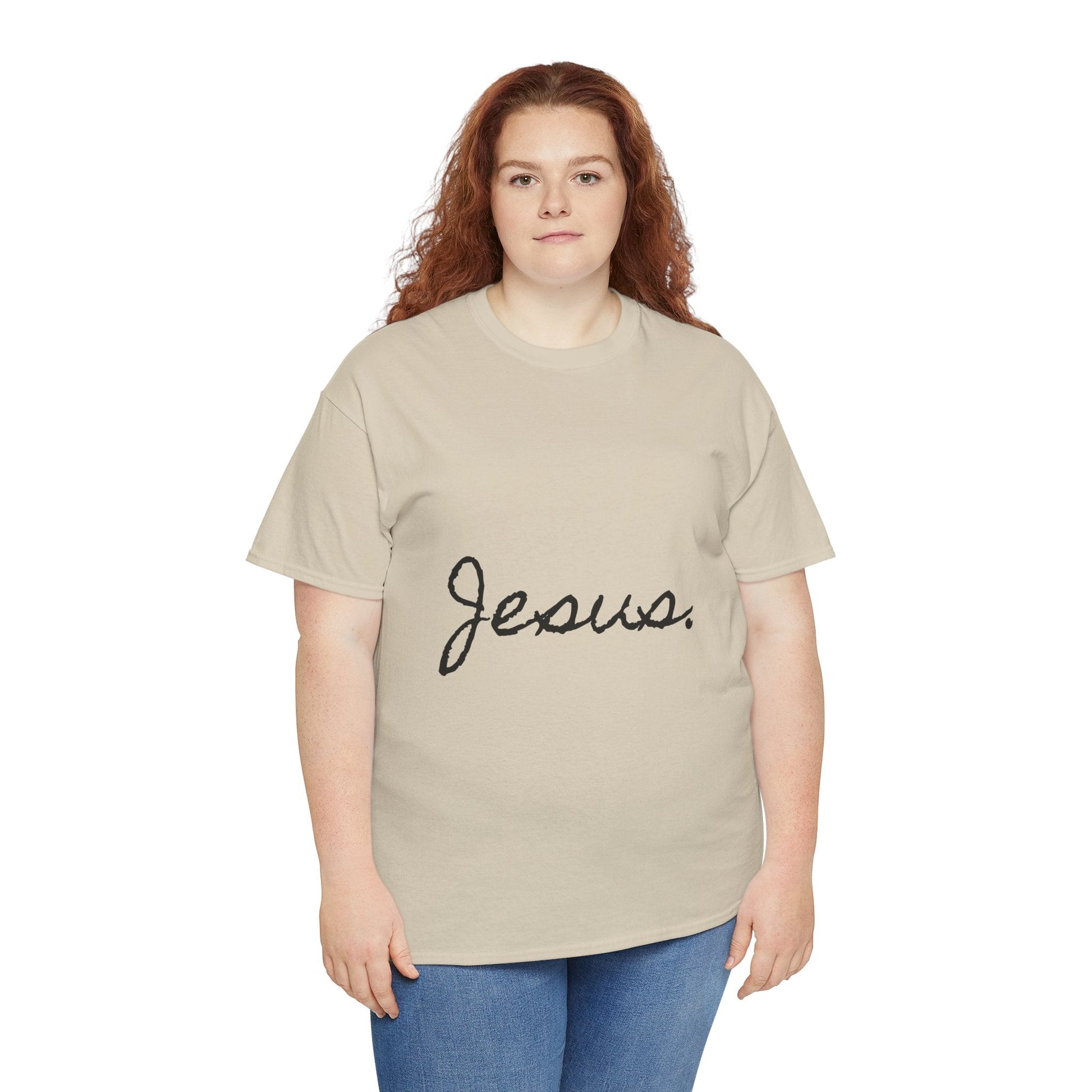 Jesus Bold Statement T-Shirt - Peak Inspiration