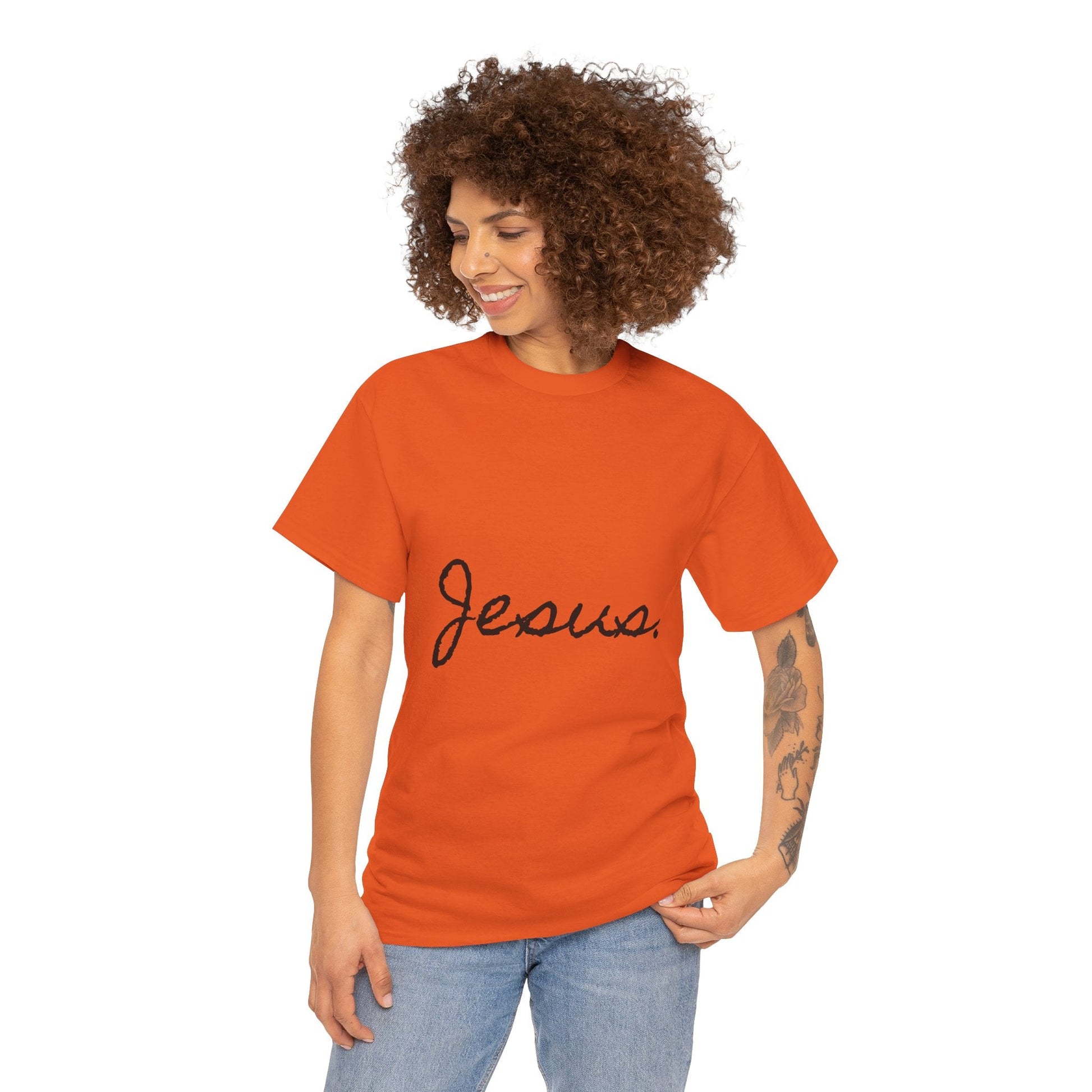 Jesus Bold Statement T-Shirt - Peak Inspiration