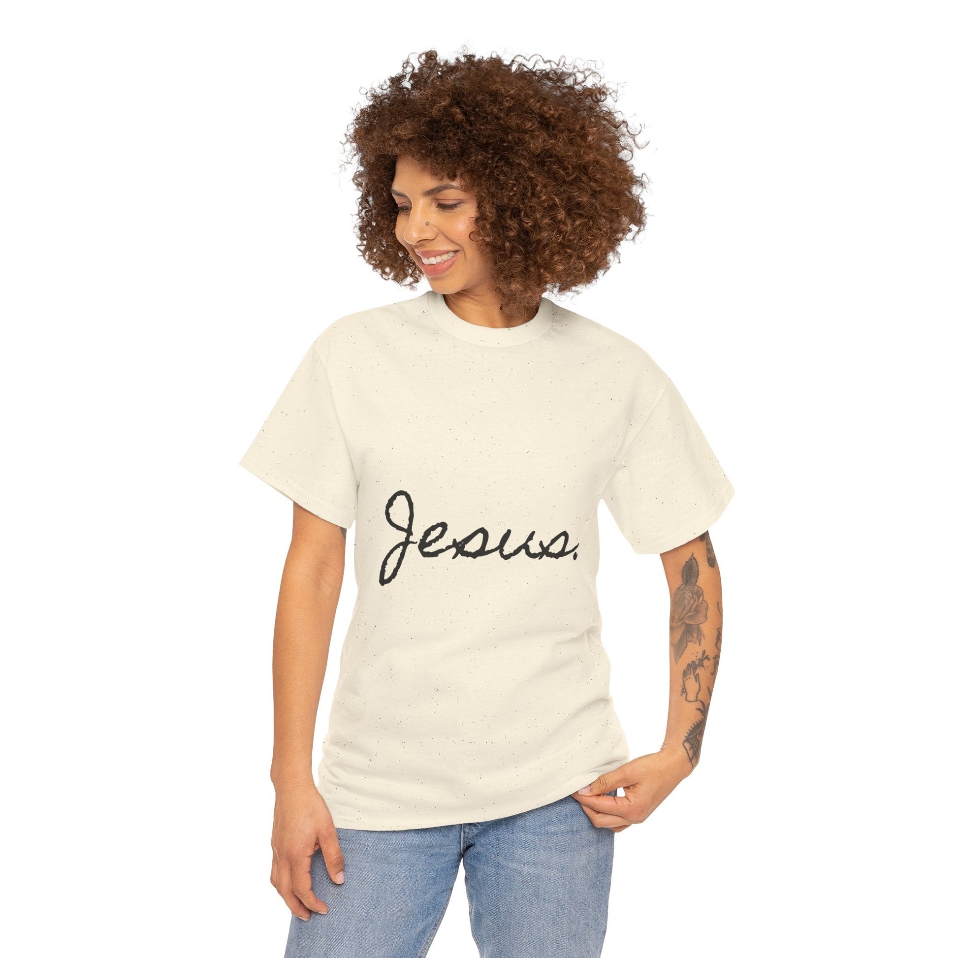 Jesus Bold Statement T-Shirt - Peak Inspiration