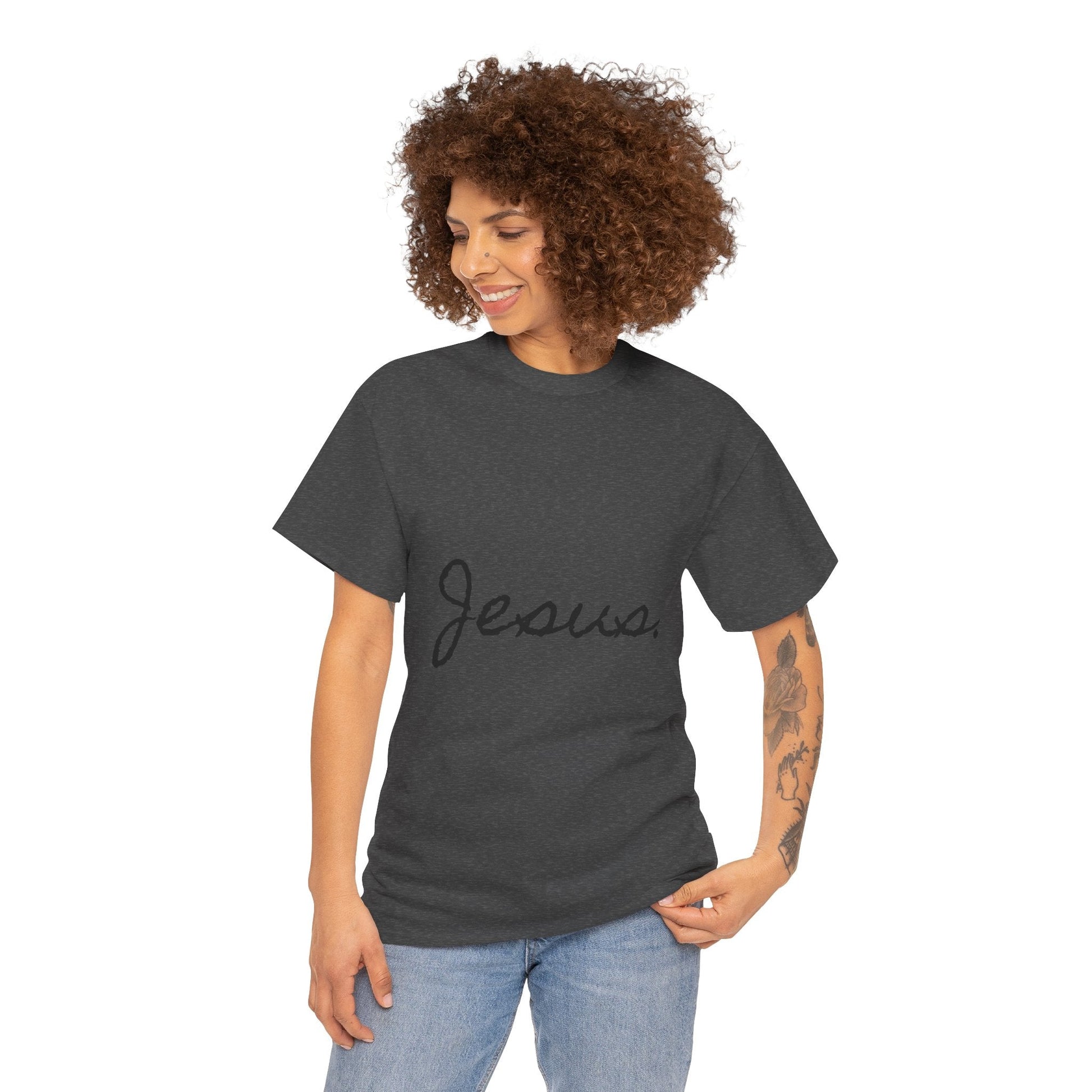 Jesus Bold Statement T-Shirt - Peak Inspiration