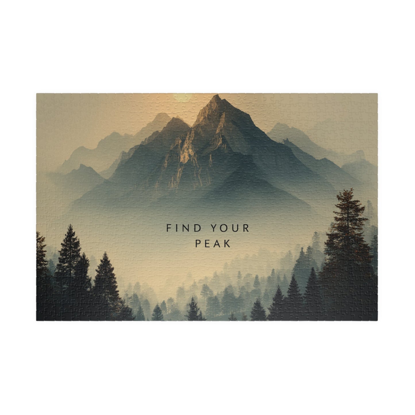 Mountain Landscape Puzzle - Find Your Peak (110 - 1014 pieces) - Peak Inspiration