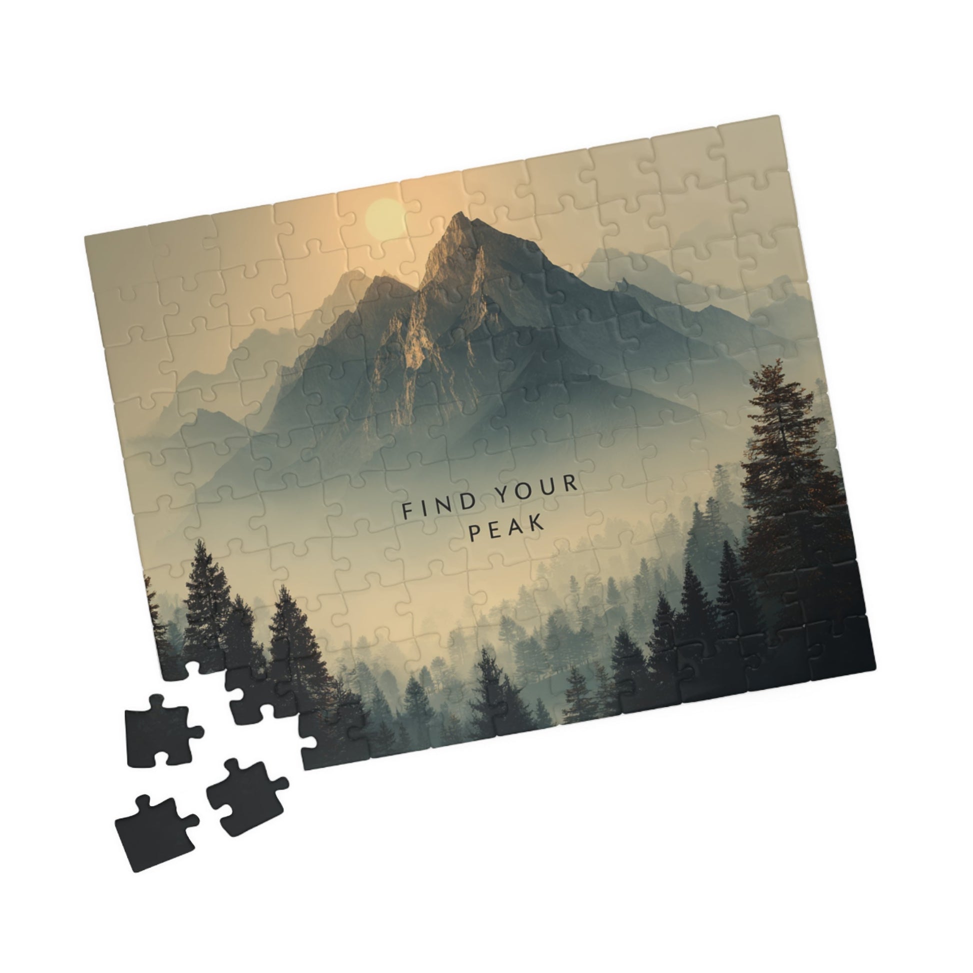 Mountain Landscape Puzzle - Find Your Peak (110 - 1014 pieces) - Peak Inspiration