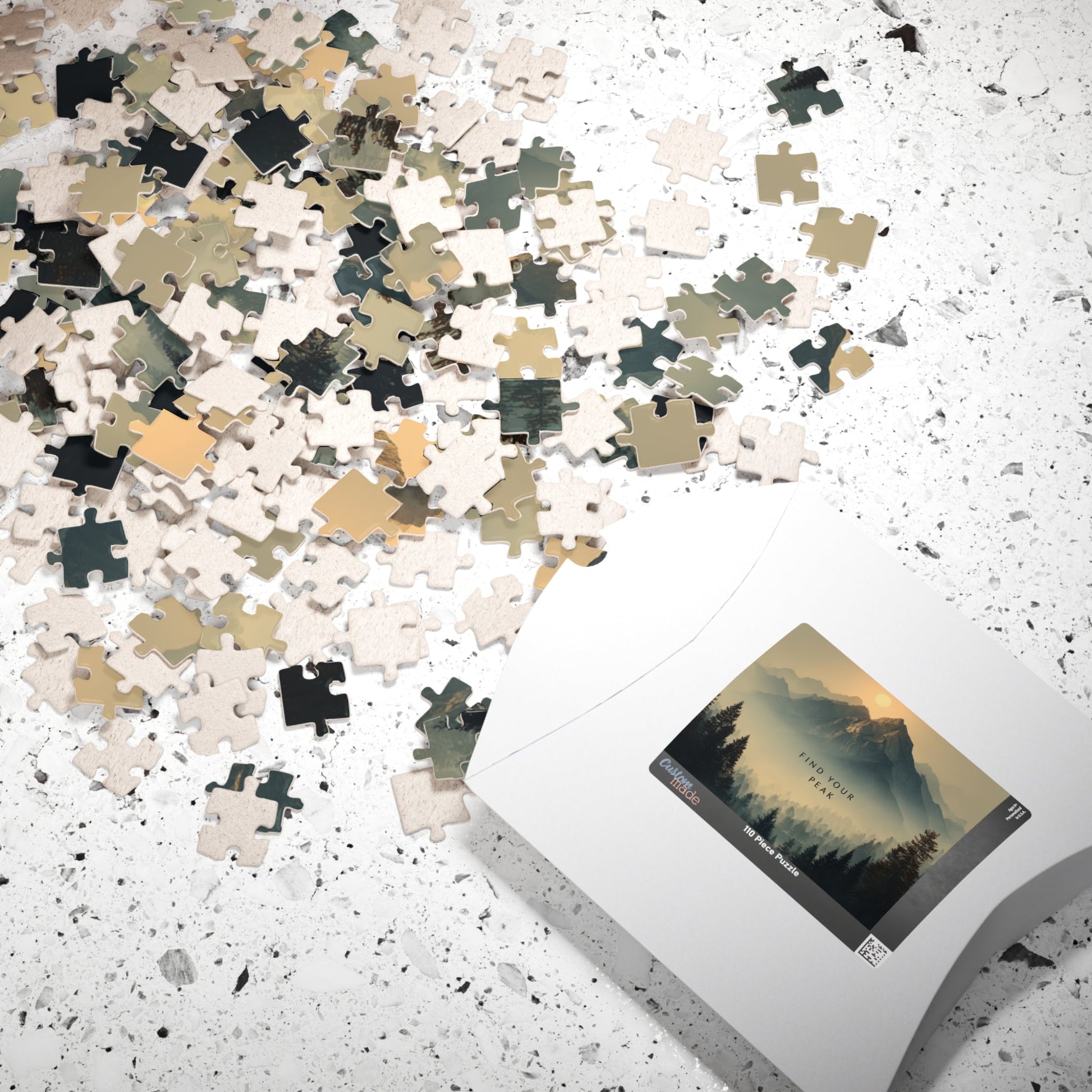 Mountain Landscape Puzzle - Find Your Peak (110 - 1014 pieces) - Peak Inspiration