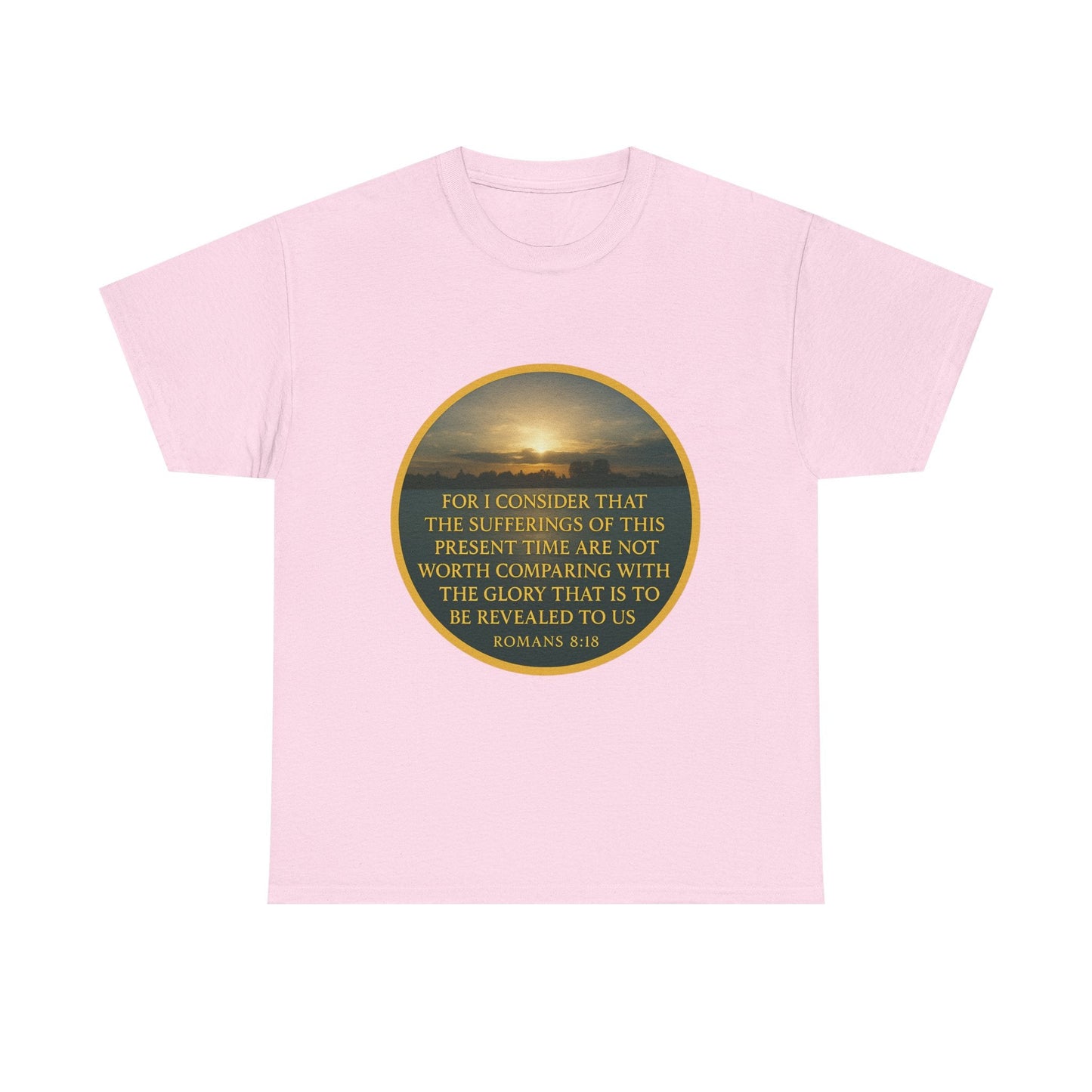 Romans 8:18 Comfort Tee — Encouragement Shirt for Grief & Healing - Peak Inspiration