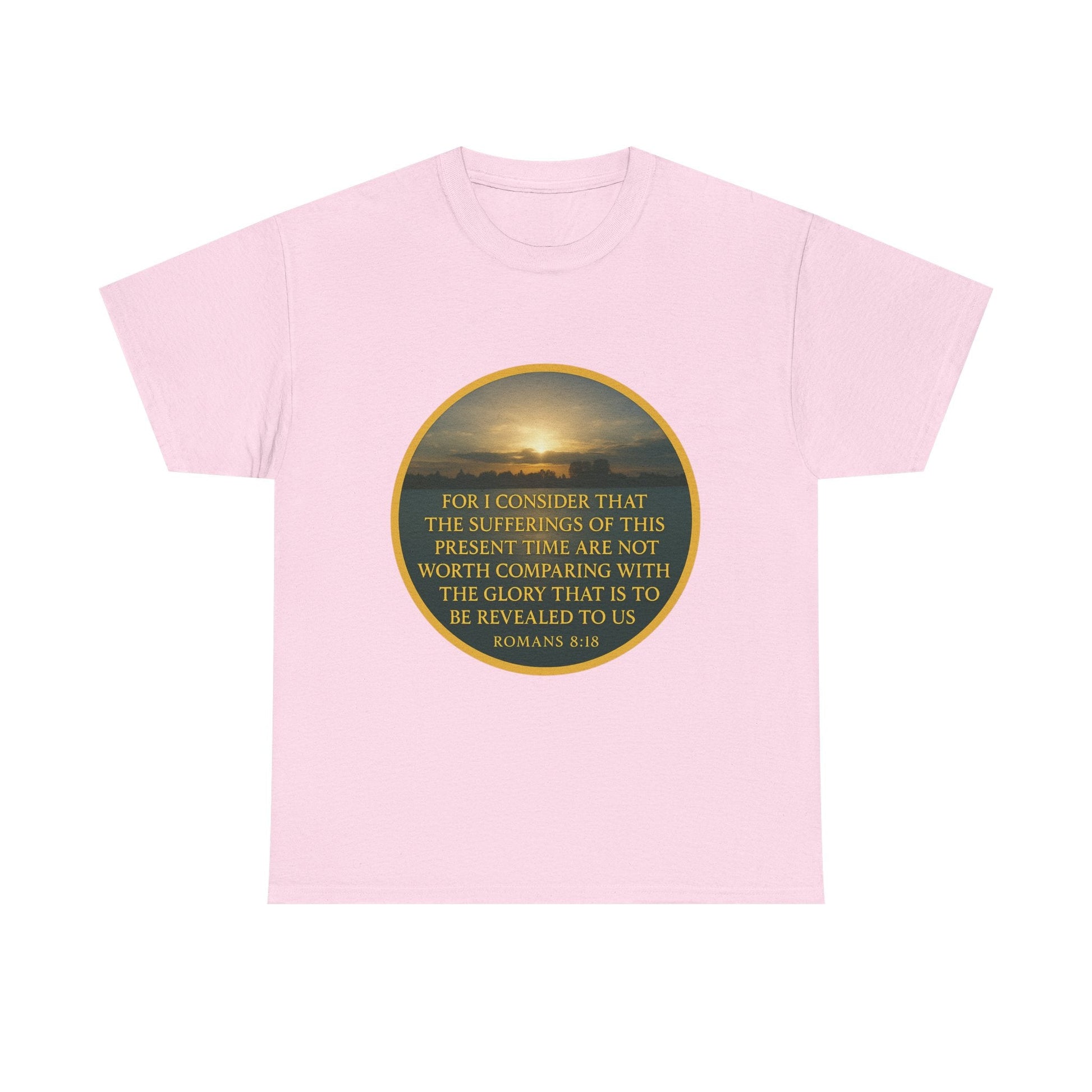 Romans 8:18 Comfort Tee — Encouragement Shirt for Grief & Healing - Peak Inspiration