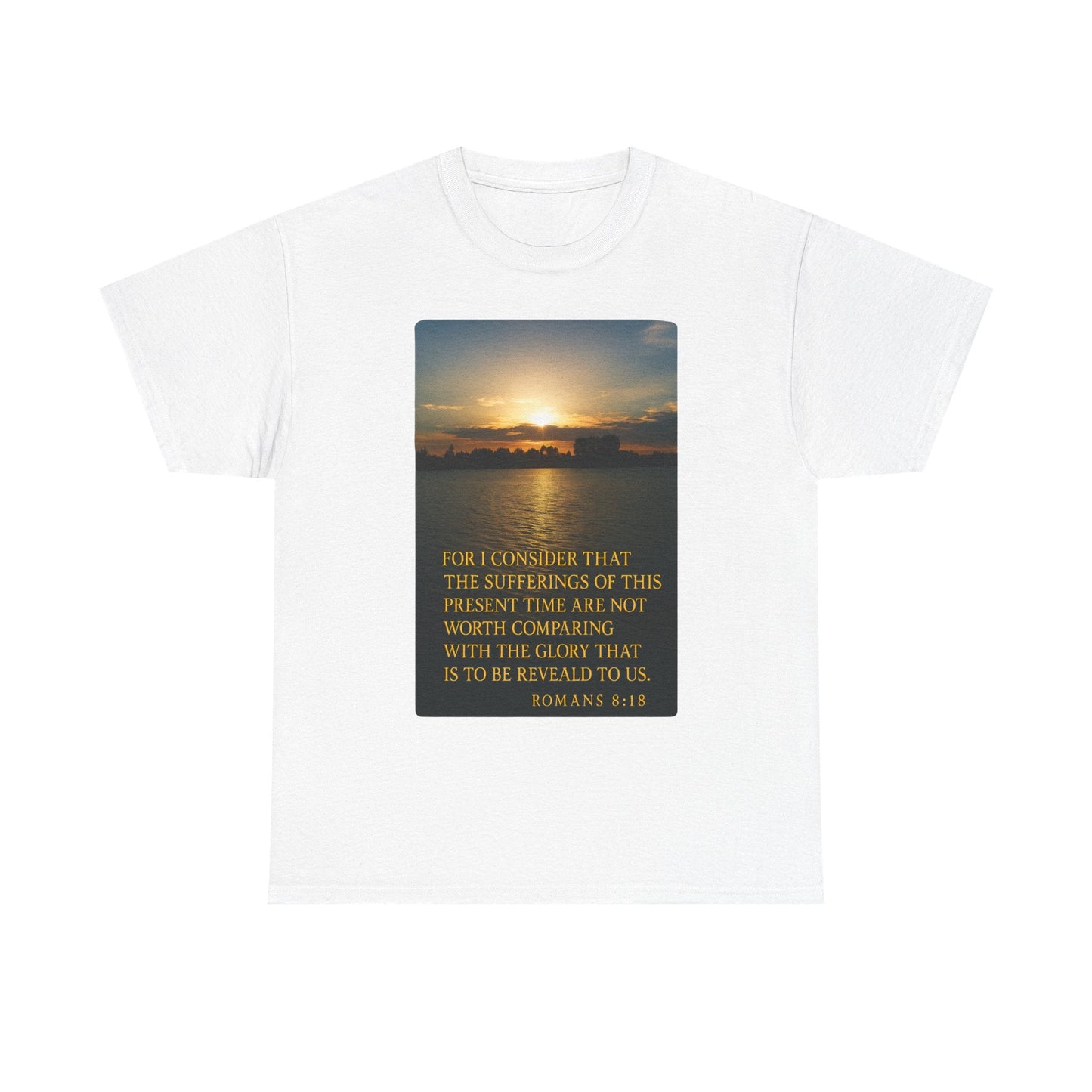 Romans 8:18 Inspirational Tee — Comfort in Suffering Christian Shirt - Peak Inspiration