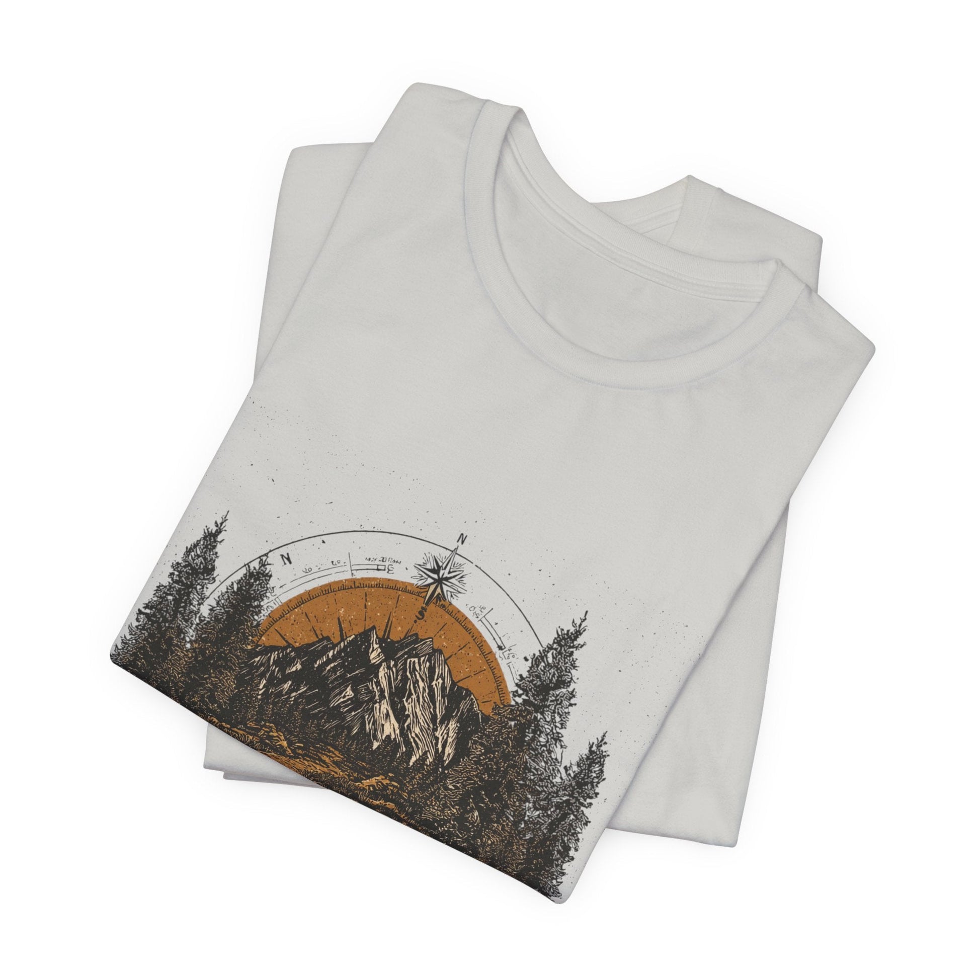 Stay the Course Mountain Tee - Unisex Jersey Short Sleeve Shirt - Peak Inspiration