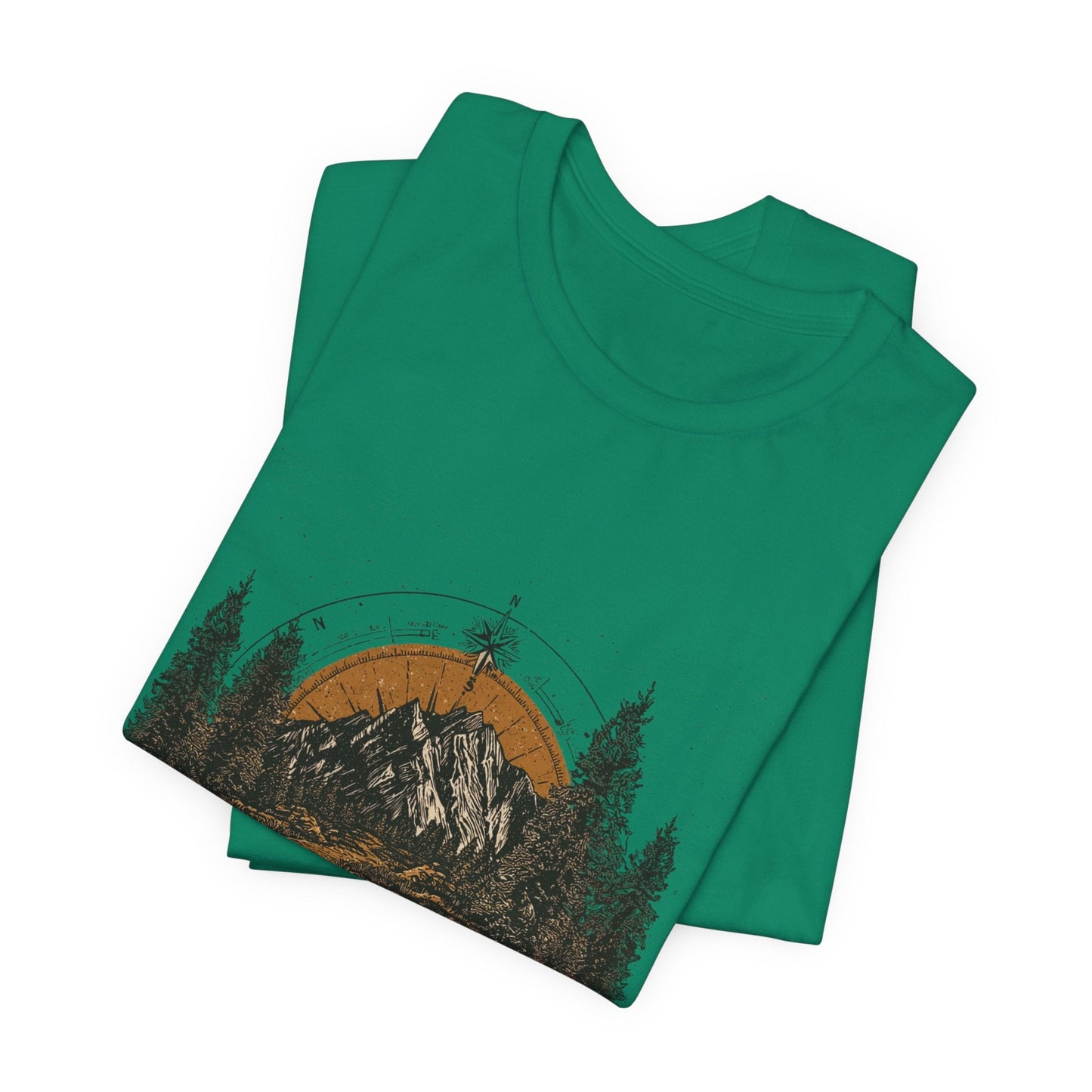 Stay the Course Mountain Tee - Unisex Jersey Short Sleeve Shirt - Peak Inspiration