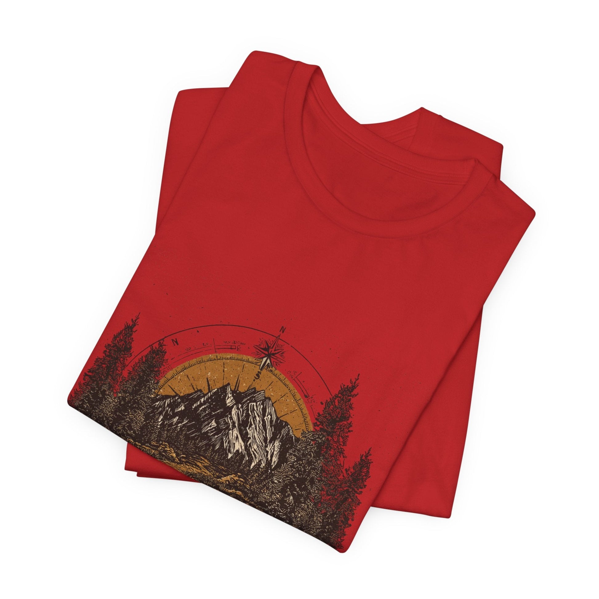 Stay the Course Mountain Tee - Unisex Jersey Short Sleeve Shirt - Peak Inspiration
