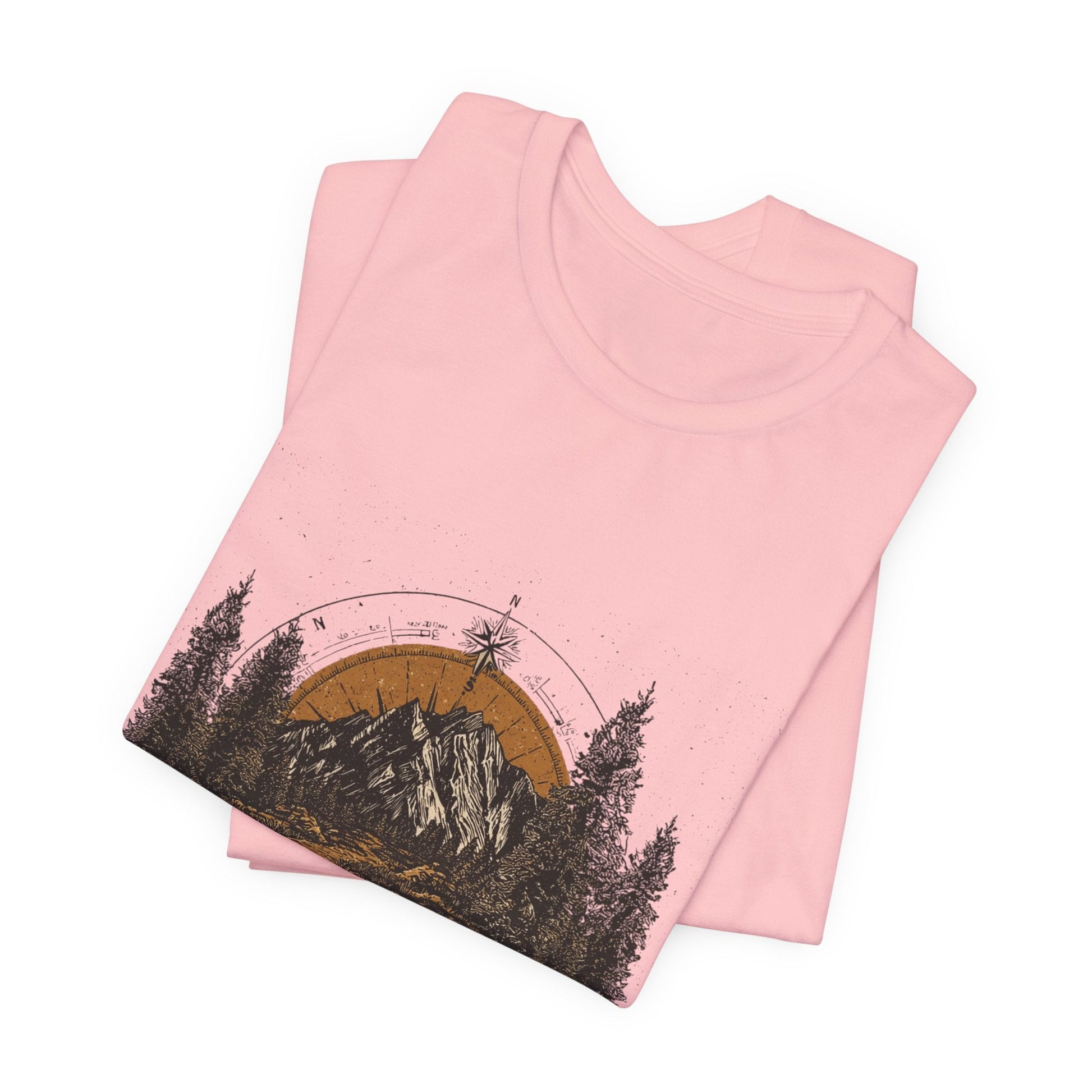 Stay the Course Mountain Tee - Unisex Jersey Short Sleeve Shirt - Peak Inspiration