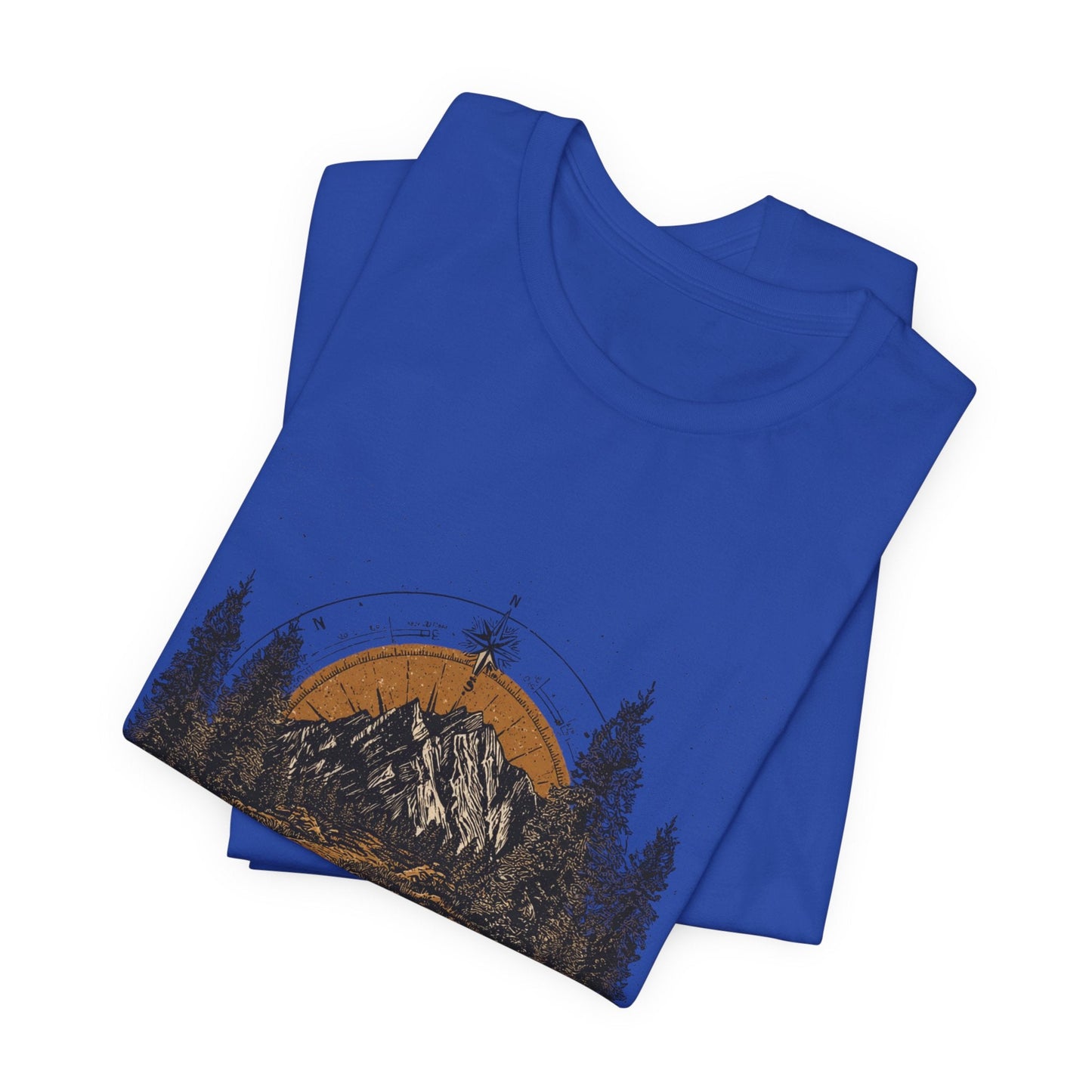 Stay the Course Mountain Tee - Unisex Jersey Short Sleeve Shirt - Peak Inspiration