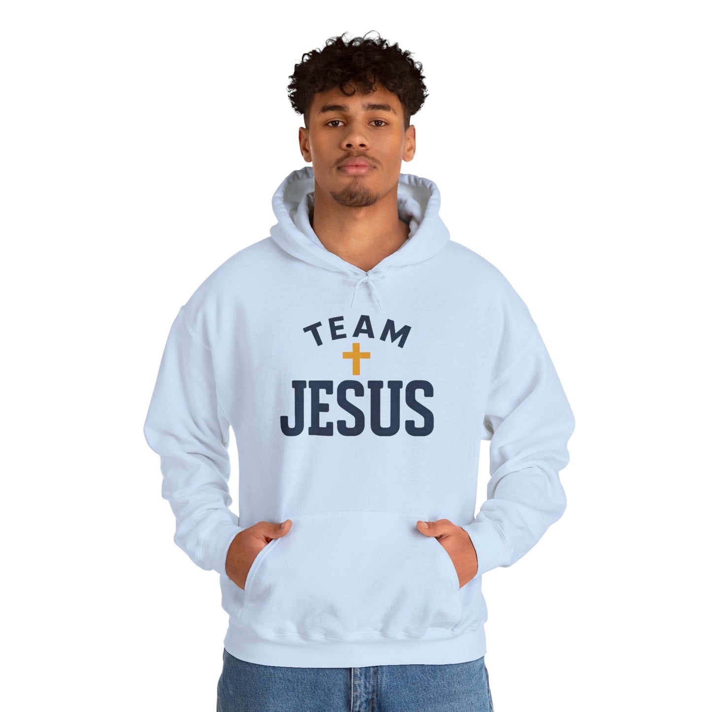 Team Jesus Hoodie — Bold Faith Pullover - Peak Inspiration