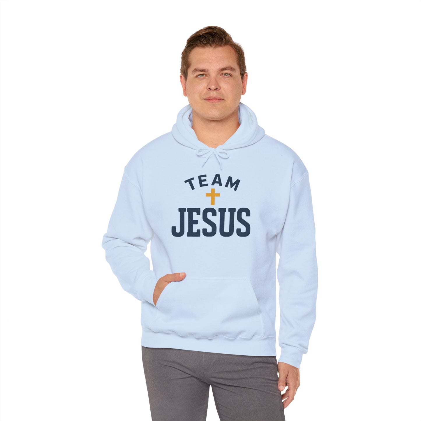Team Jesus Hoodie — Bold Faith Pullover - Peak Inspiration