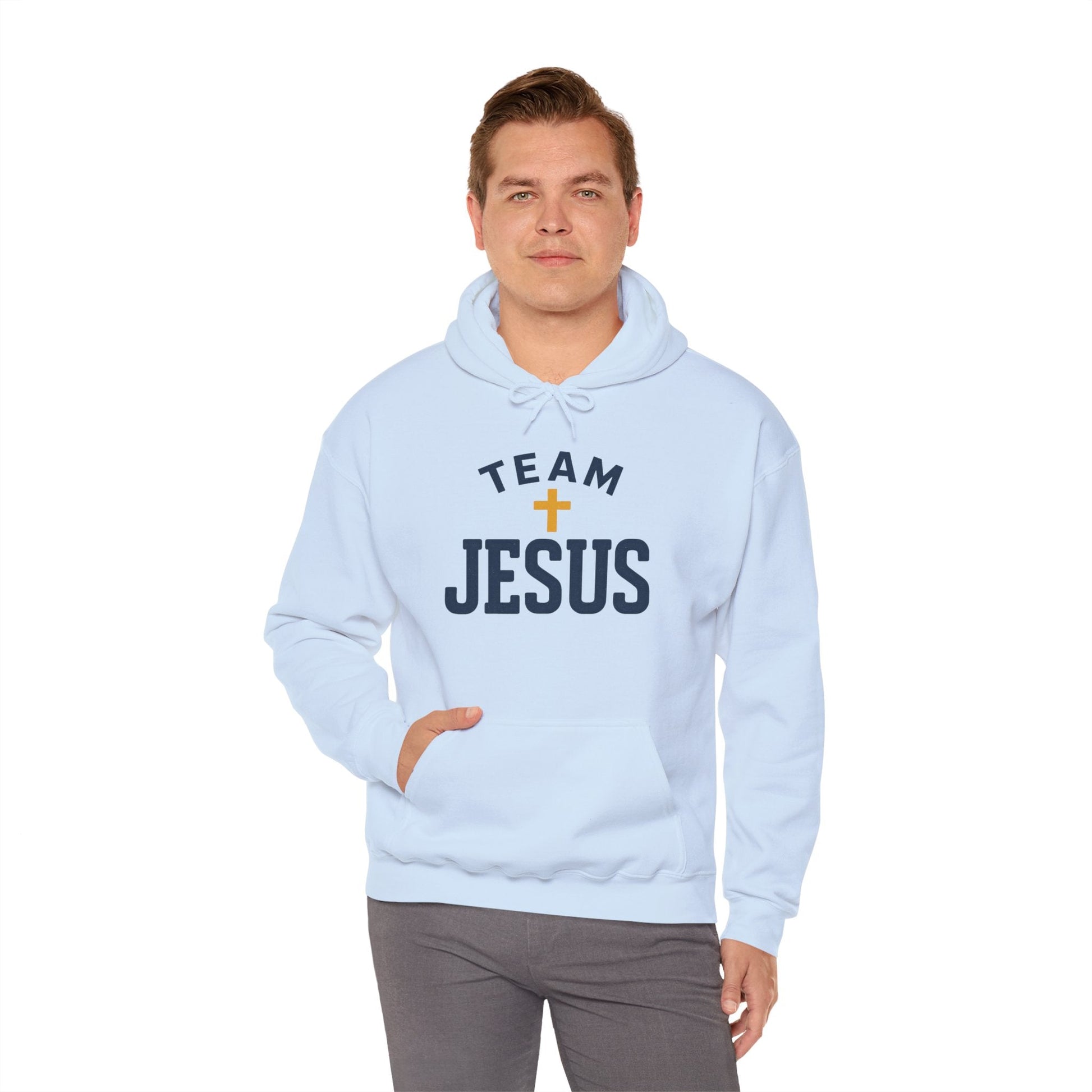 Team Jesus Hoodie — Bold Faith Pullover - Peak Inspiration