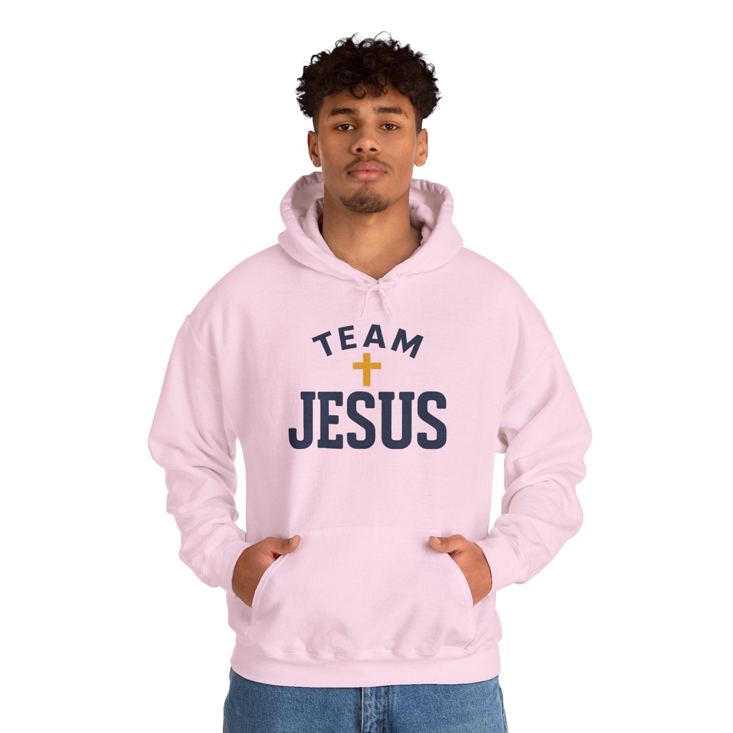 Team Jesus Hoodie — Bold Faith Pullover - Peak Inspiration