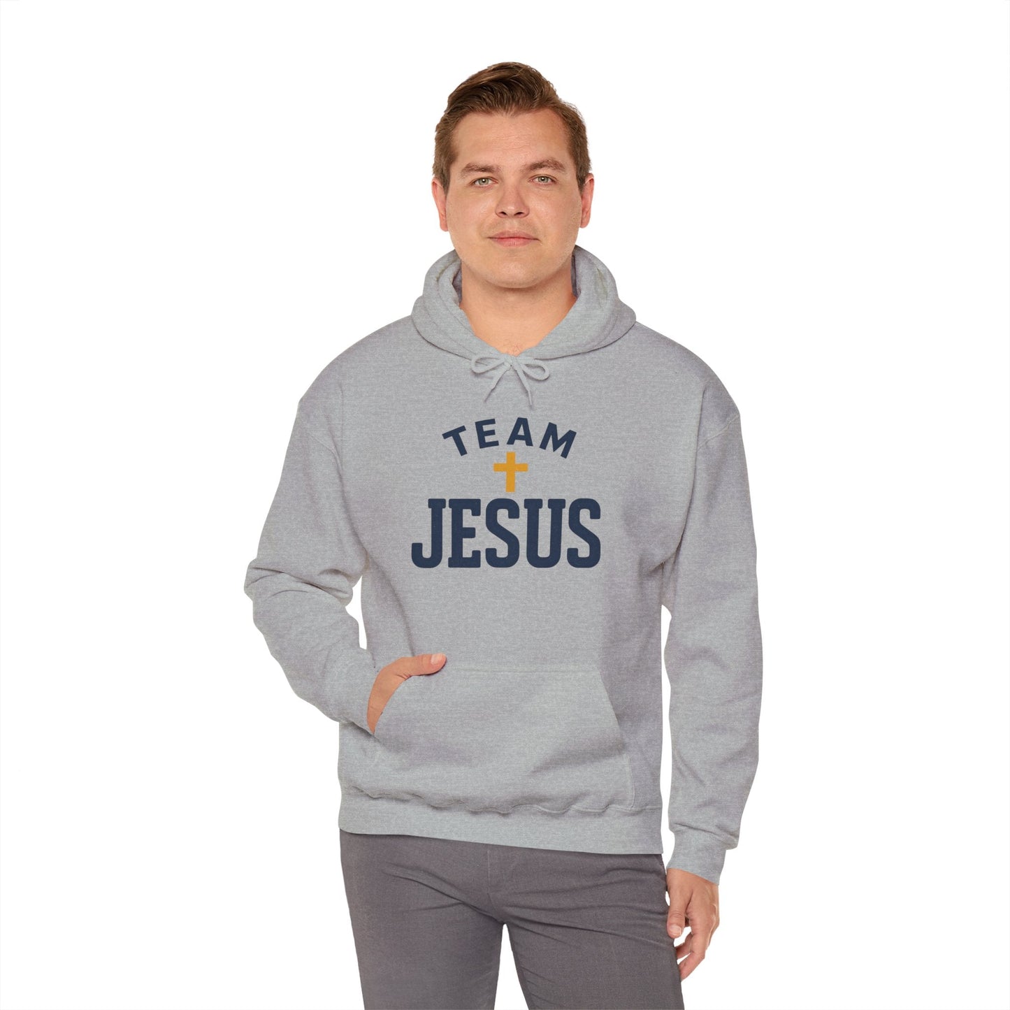 Team Jesus Hoodie — Bold Faith Pullover - Peak Inspiration