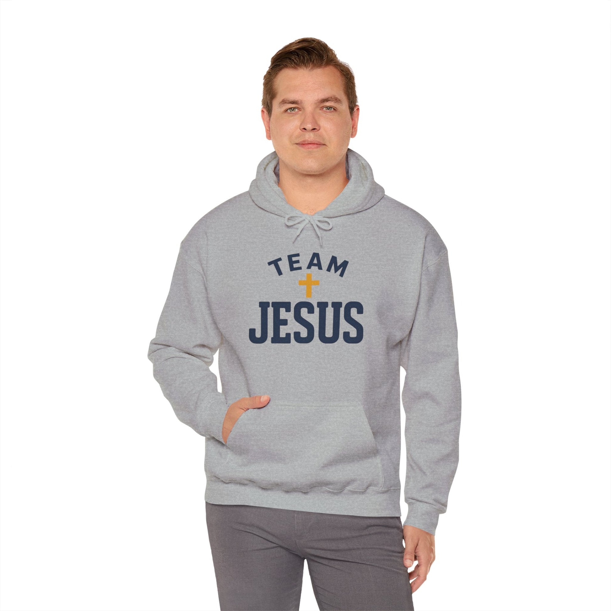 Team Jesus Hoodie — Bold Faith Pullover - Peak Inspiration