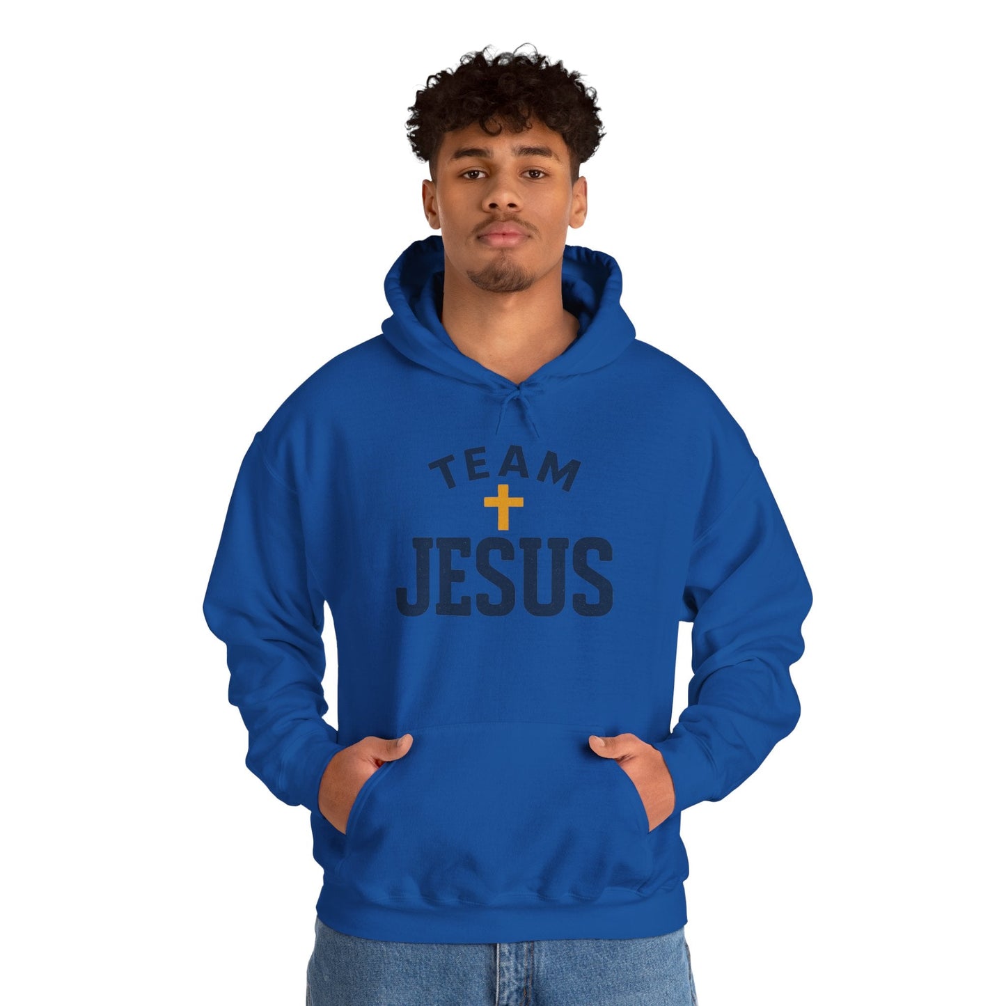 Team Jesus Hoodie — Bold Faith Pullover - Peak Inspiration