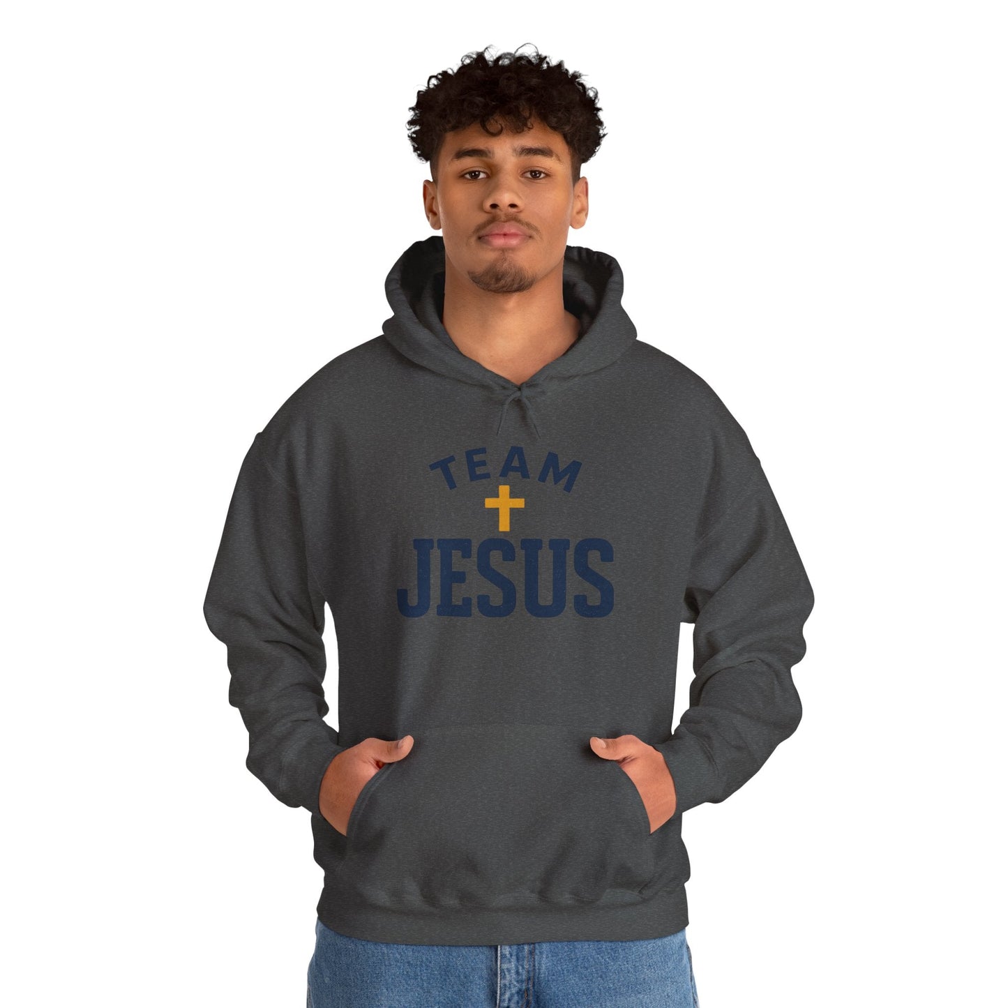 Team Jesus Hoodie — Bold Faith Pullover - Peak Inspiration