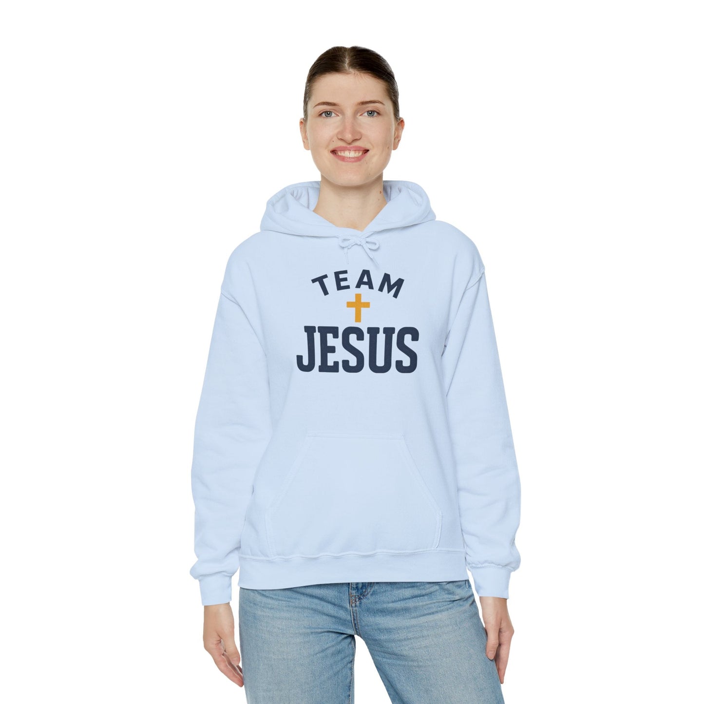 Team Jesus Hoodie — Bold Faith Pullover - Peak Inspiration