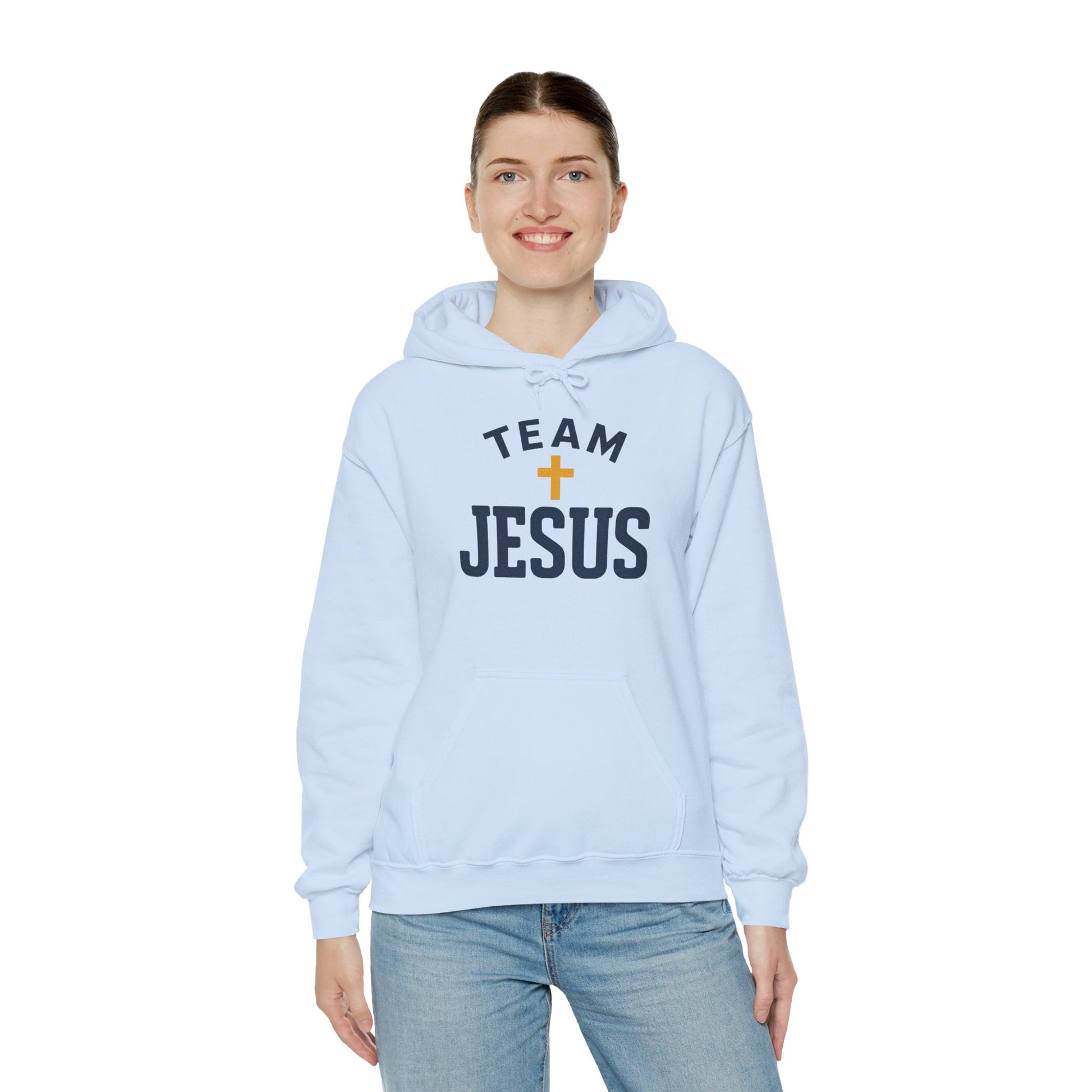 Team Jesus Hoodie — Bold Faith Pullover - Peak Inspiration