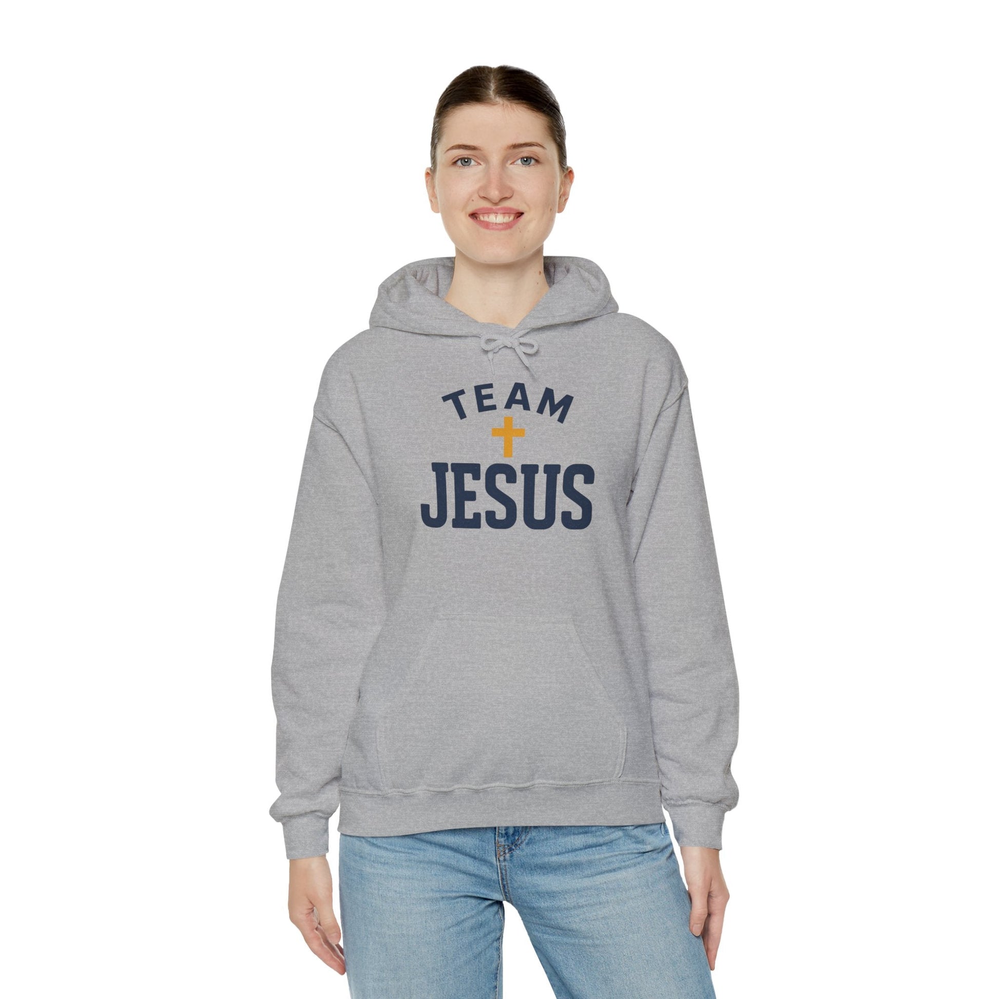 Team Jesus Hoodie — Bold Faith Pullover - Peak Inspiration
