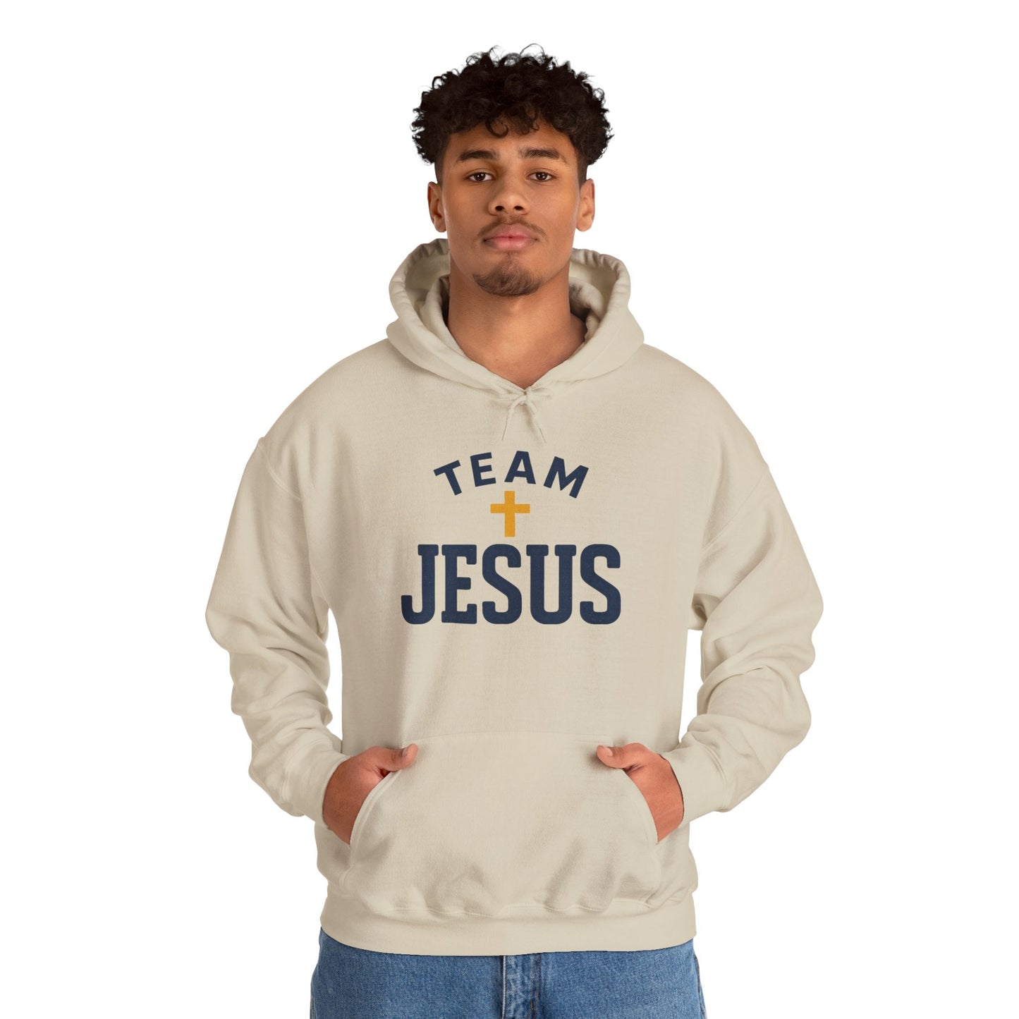 Team Jesus Hoodie — Bold Faith Pullover - Peak Inspiration