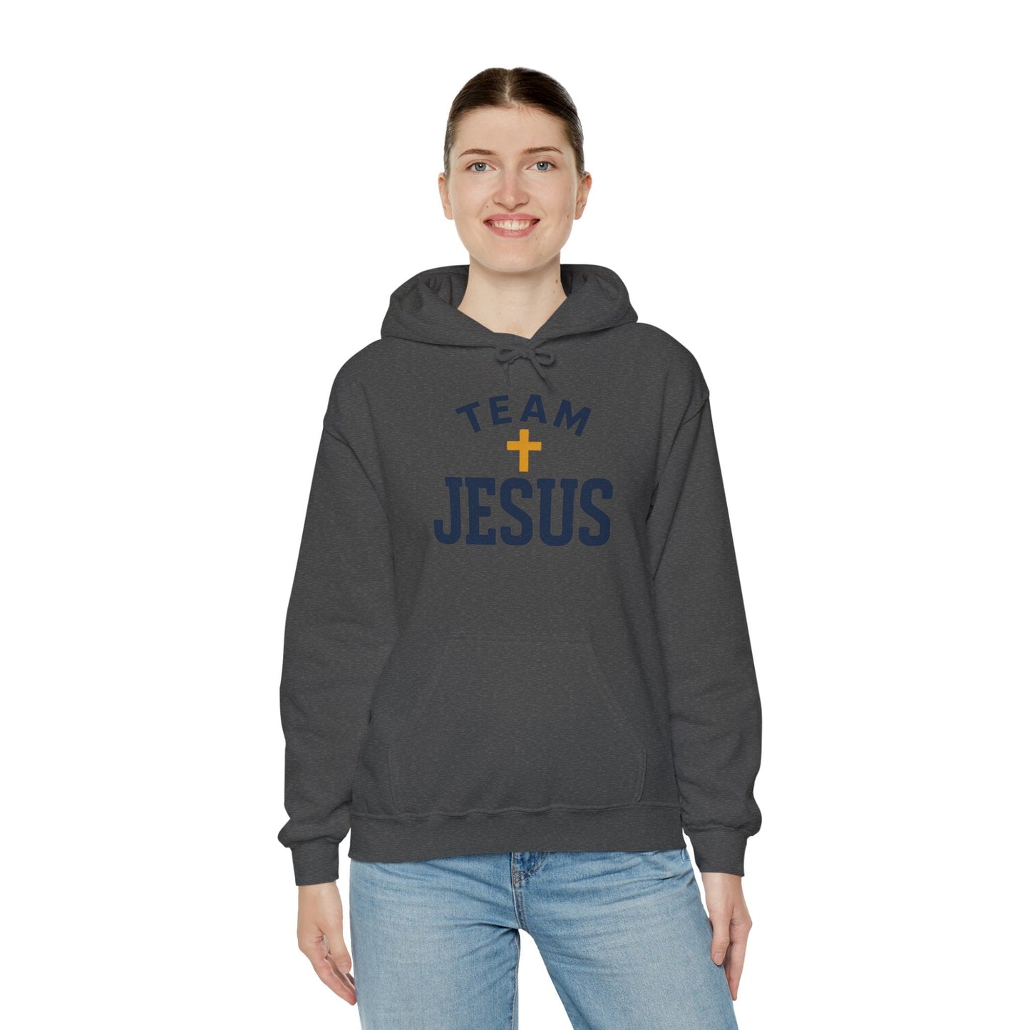 Team Jesus Hoodie — Bold Faith Pullover - Peak Inspiration