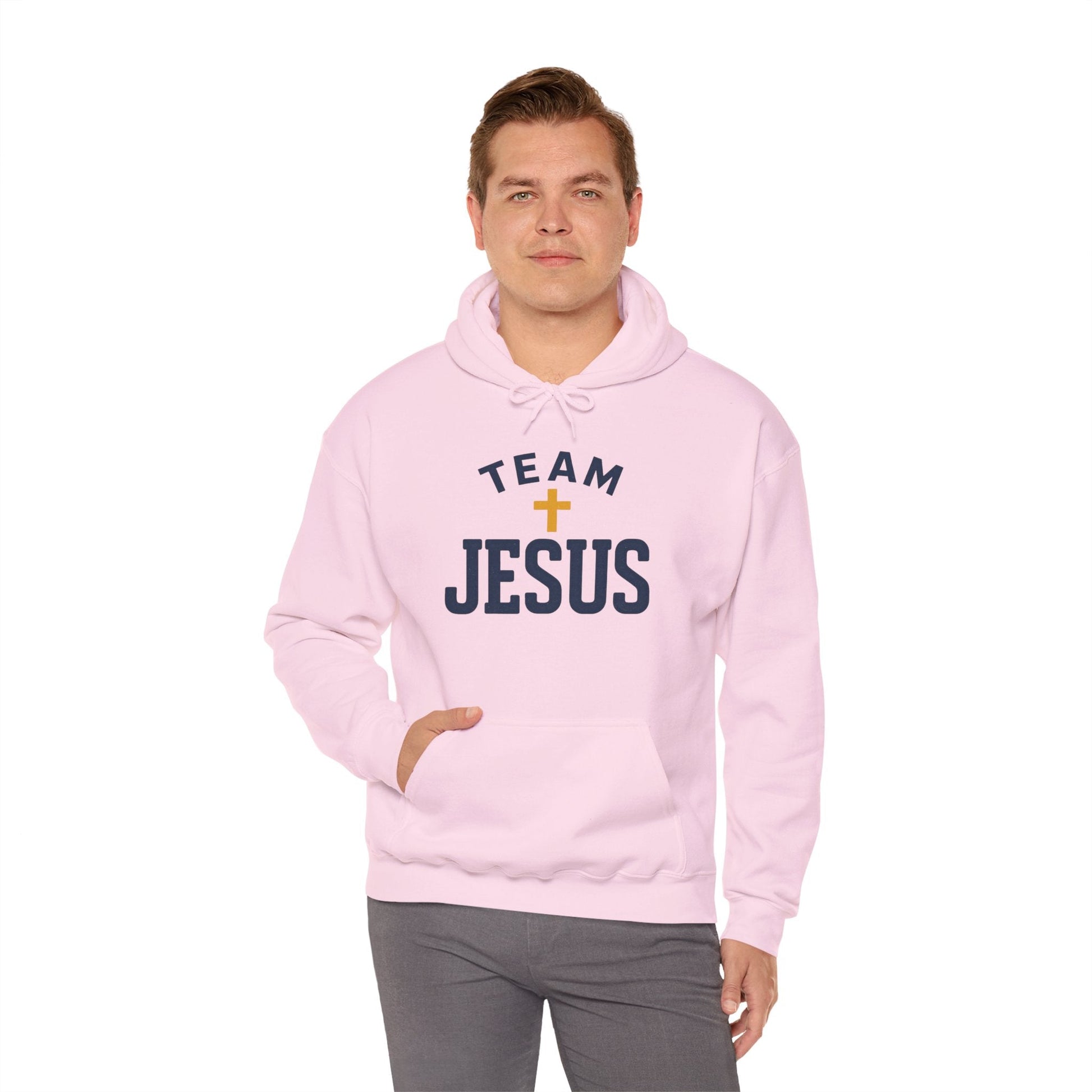 Team Jesus Hoodie — Bold Faith Pullover - Peak Inspiration