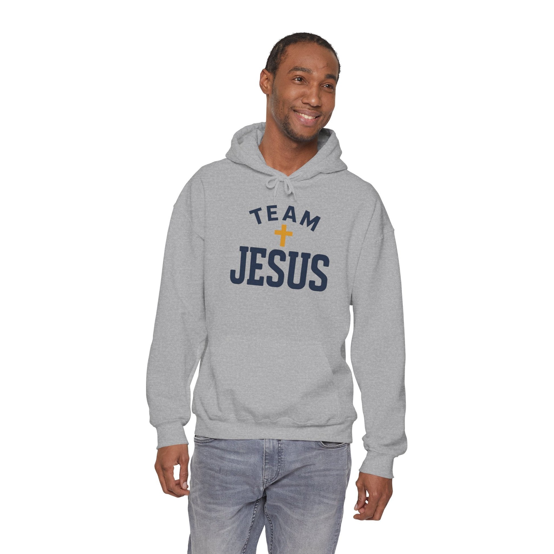 Team Jesus Hoodie — Bold Faith Pullover - Peak Inspiration