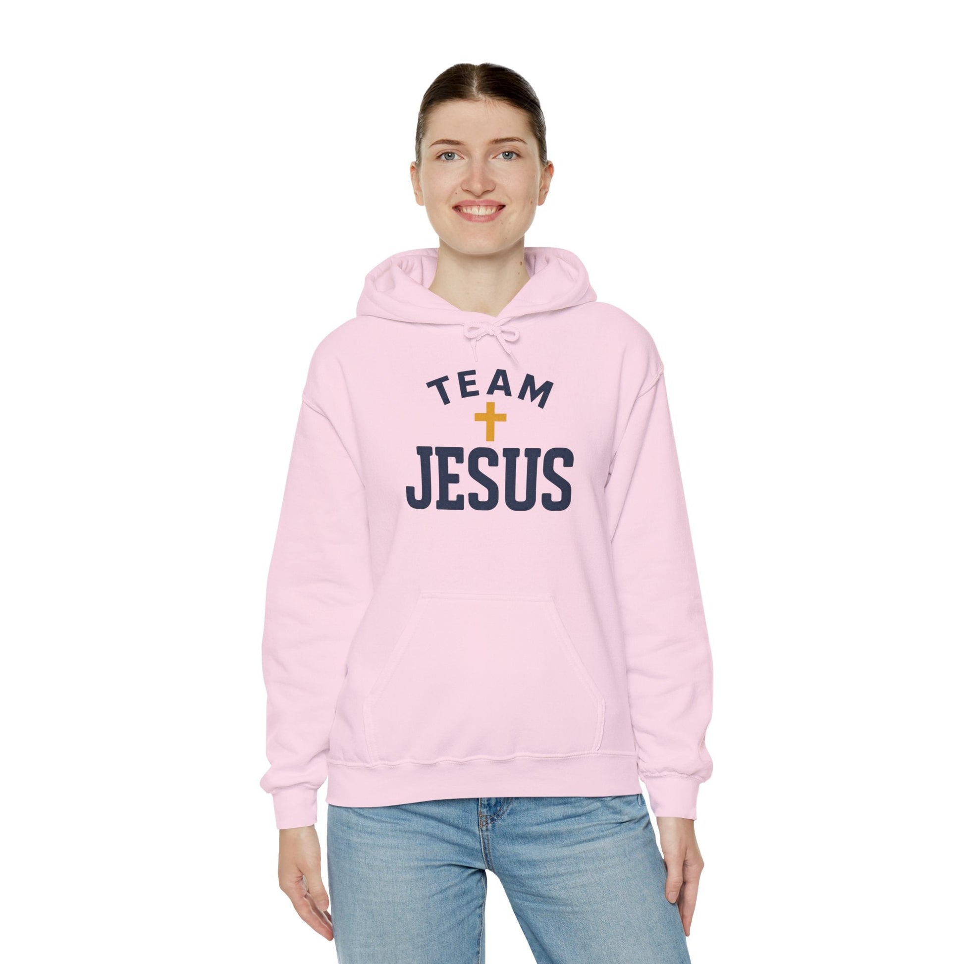Team Jesus Hoodie — Bold Faith Pullover - Peak Inspiration