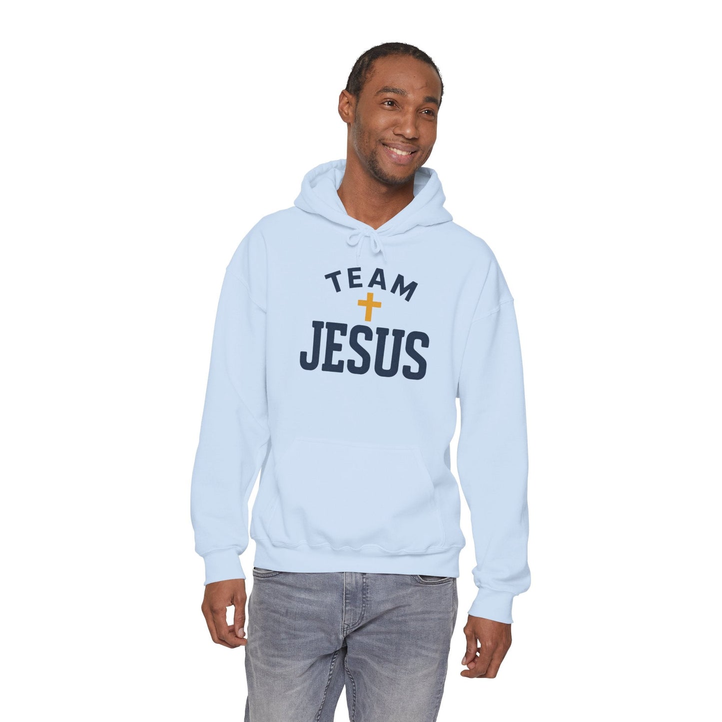 Team Jesus Hoodie — Bold Faith Pullover - Peak Inspiration