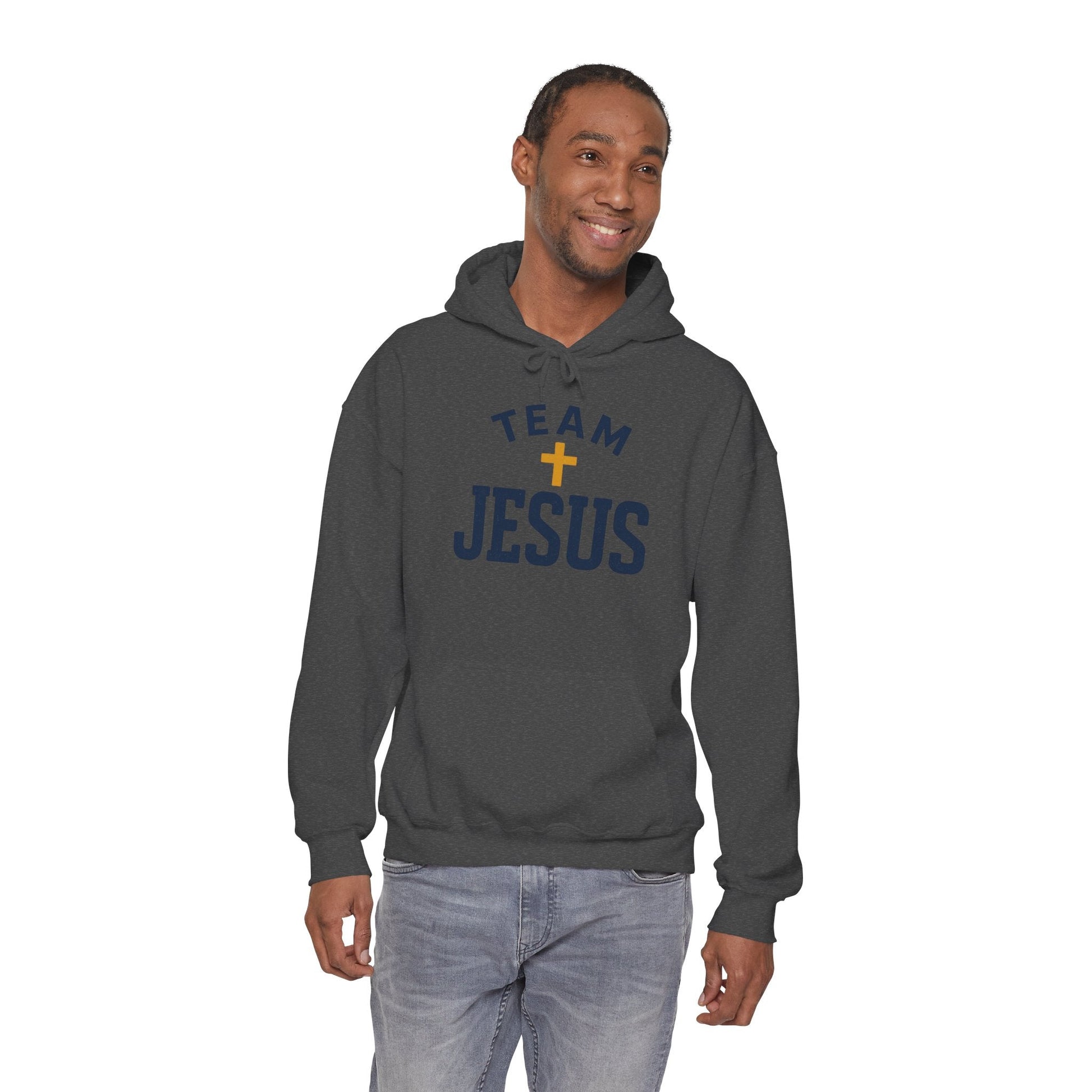 Team Jesus Hoodie — Bold Faith Pullover - Peak Inspiration