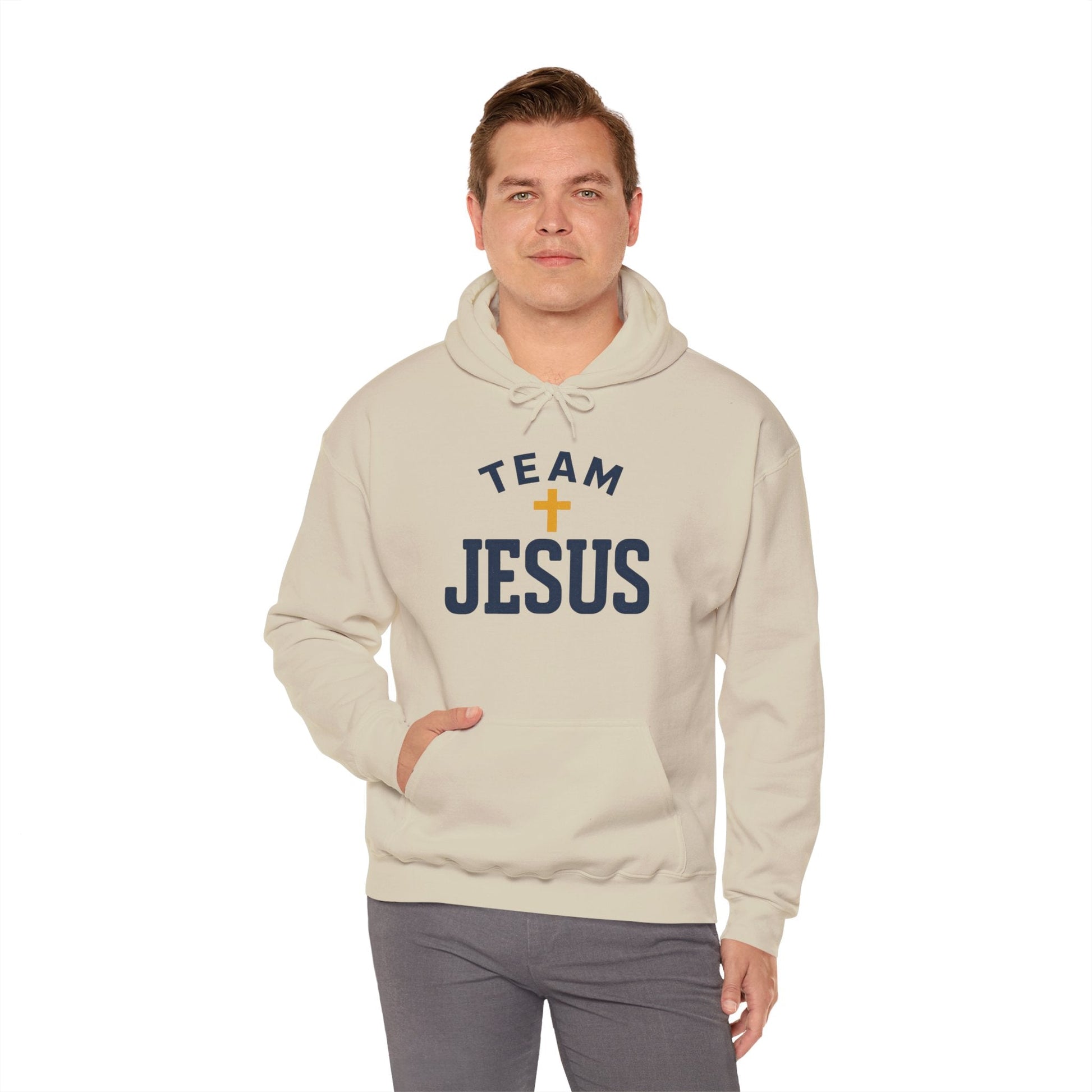 Team Jesus Hoodie — Bold Faith Pullover - Peak Inspiration