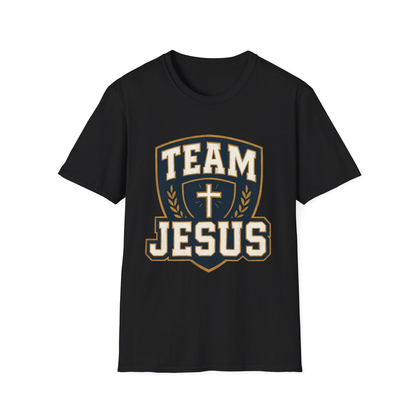 Team Jesus Shield T-Shirt — Christian Faith Graphic Tee - Peak Inspiration