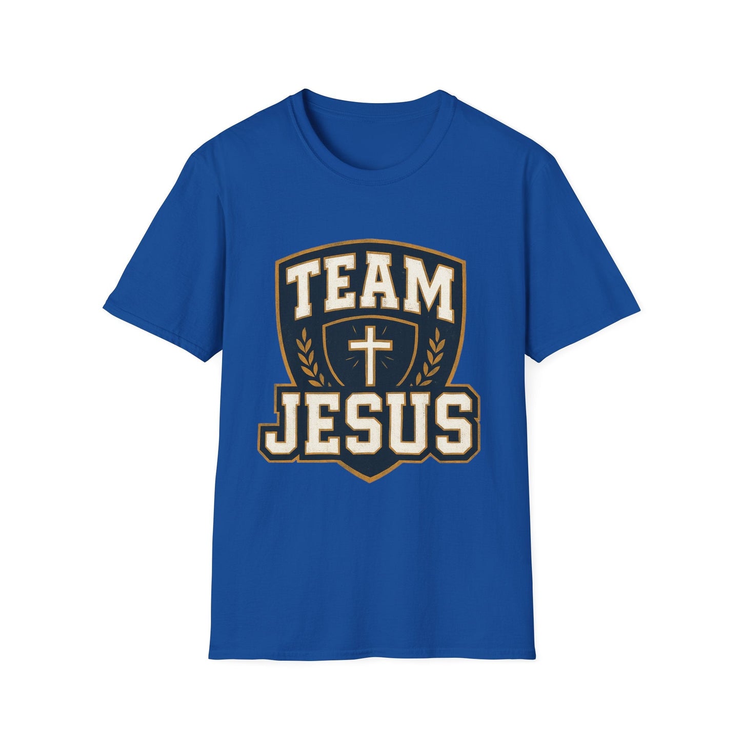 Team Jesus Shield T-Shirt — Christian Faith Graphic Tee - Peak Inspiration