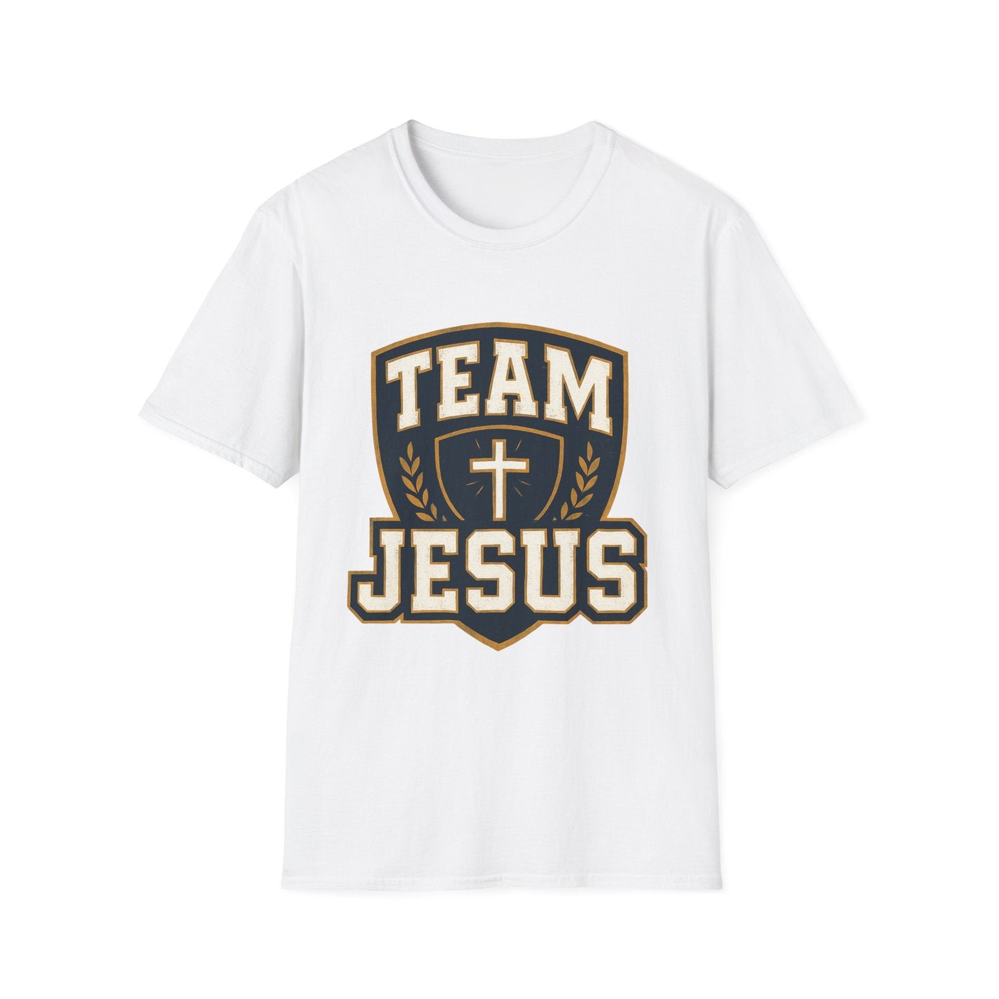 Team Jesus Shield T-Shirt — Christian Faith Graphic Tee - Peak Inspiration