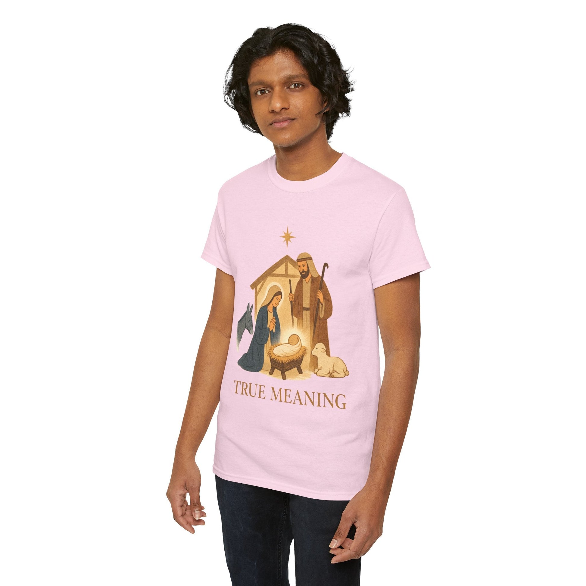 True Meaning "Nativity Scene" Christmas T-Shirt - Peak Inspiration