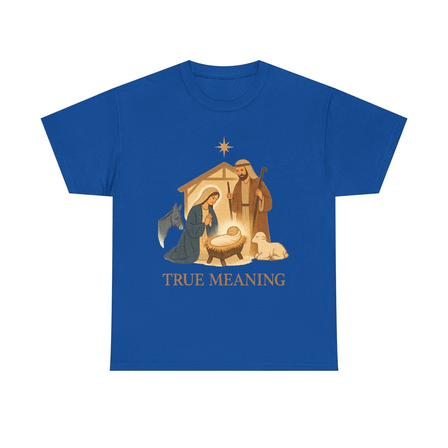 True Meaning "Nativity Scene" Christmas T-Shirt - Peak Inspiration