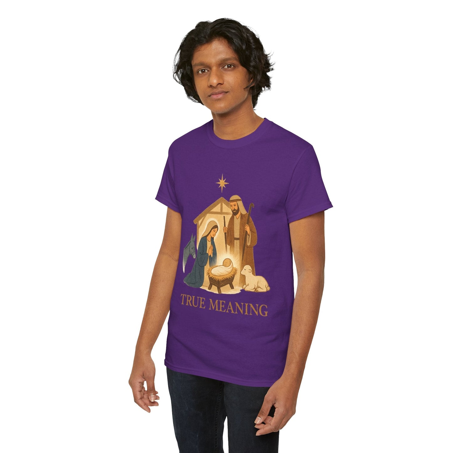 True Meaning "Nativity Scene" Christmas T-Shirt - Peak Inspiration
