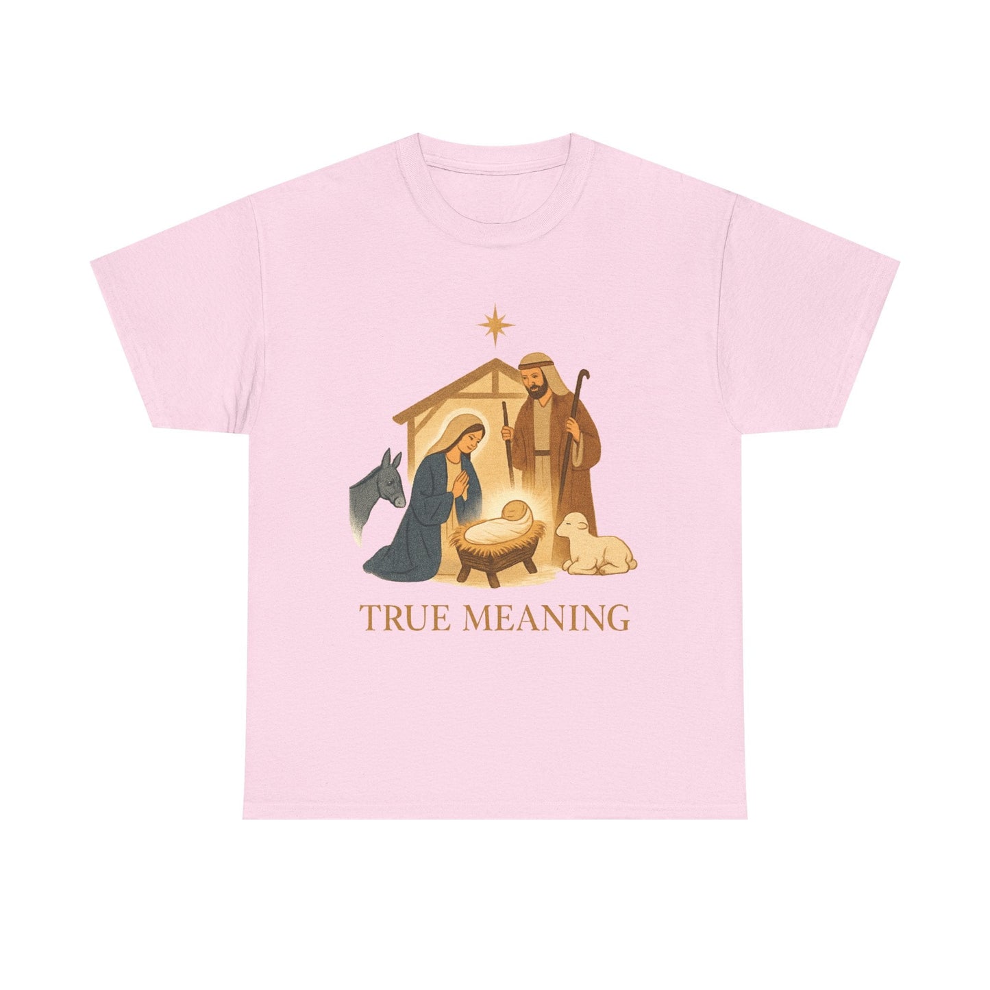 True Meaning "Nativity Scene" Christmas T-Shirt - Peak Inspiration