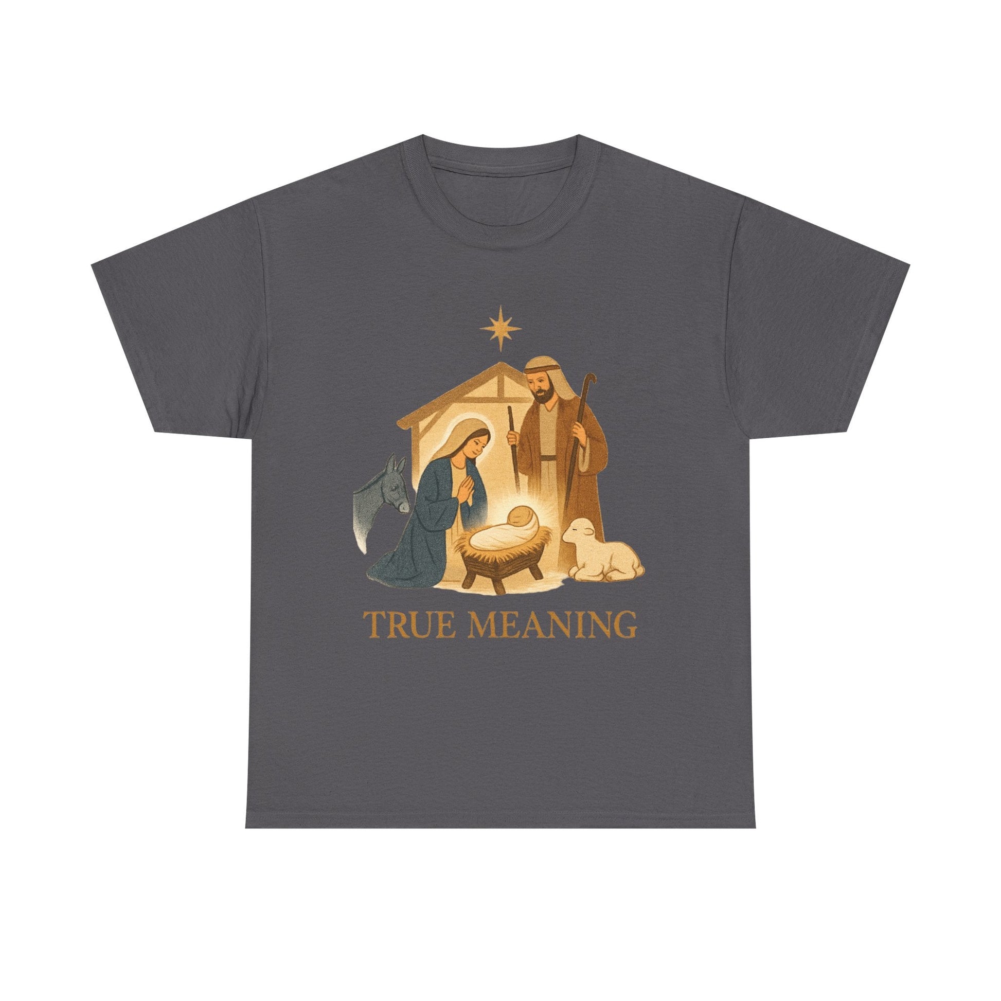 True Meaning "Nativity Scene" Christmas T-Shirt - Peak Inspiration