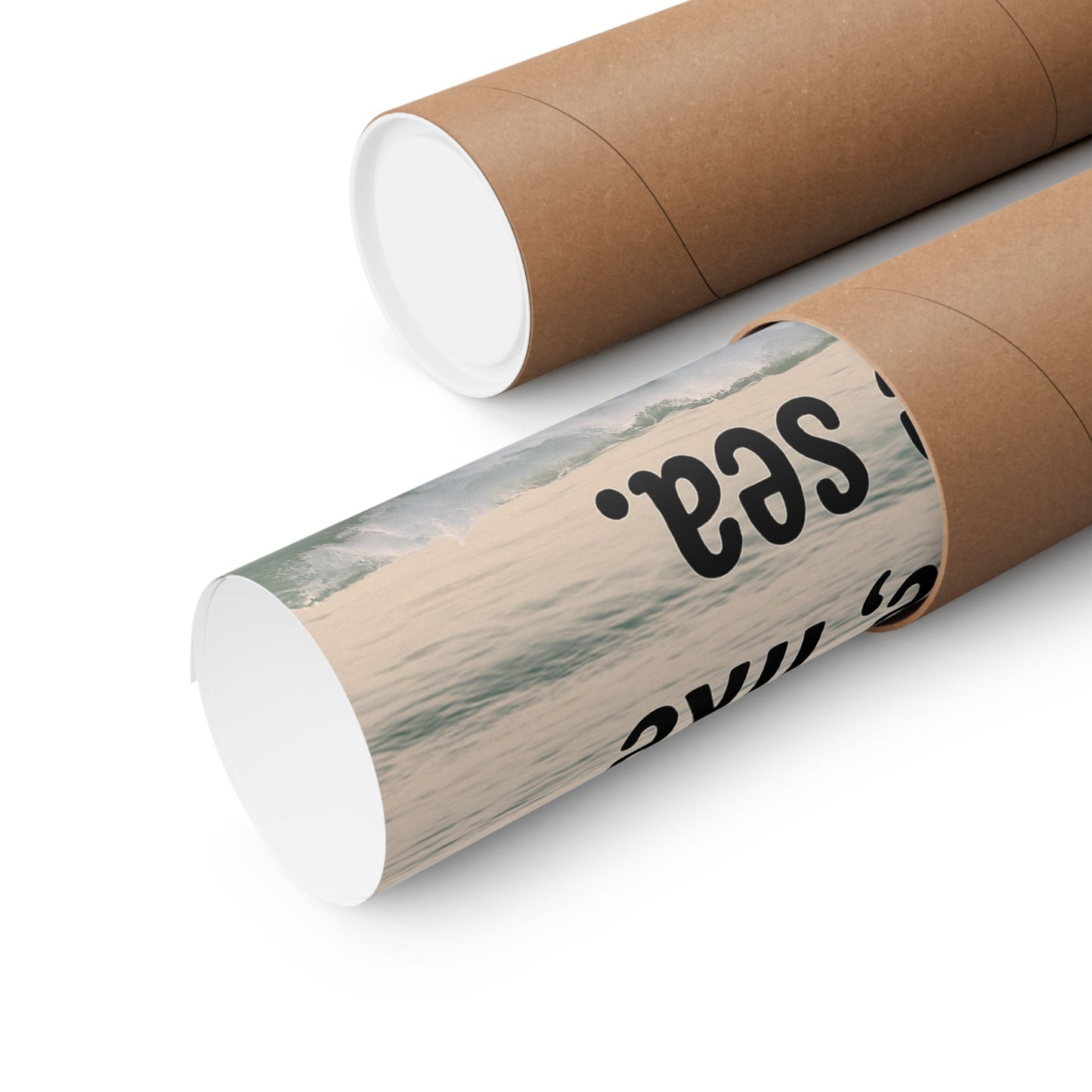 Wall Art Poster – Wild and Free, Like the Sea - Peak Inspiration